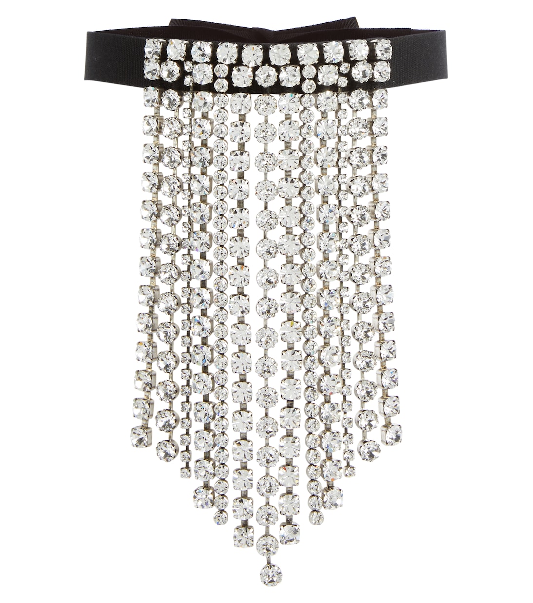 Ras Du Cou crystal-embellished fringe necklace | Isabel Marant