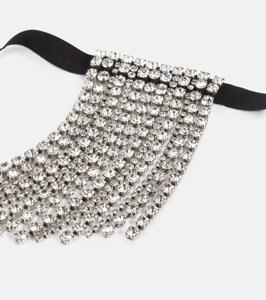 Ras Du Cou crystal-embellished fringe necklace | Isabel Marant