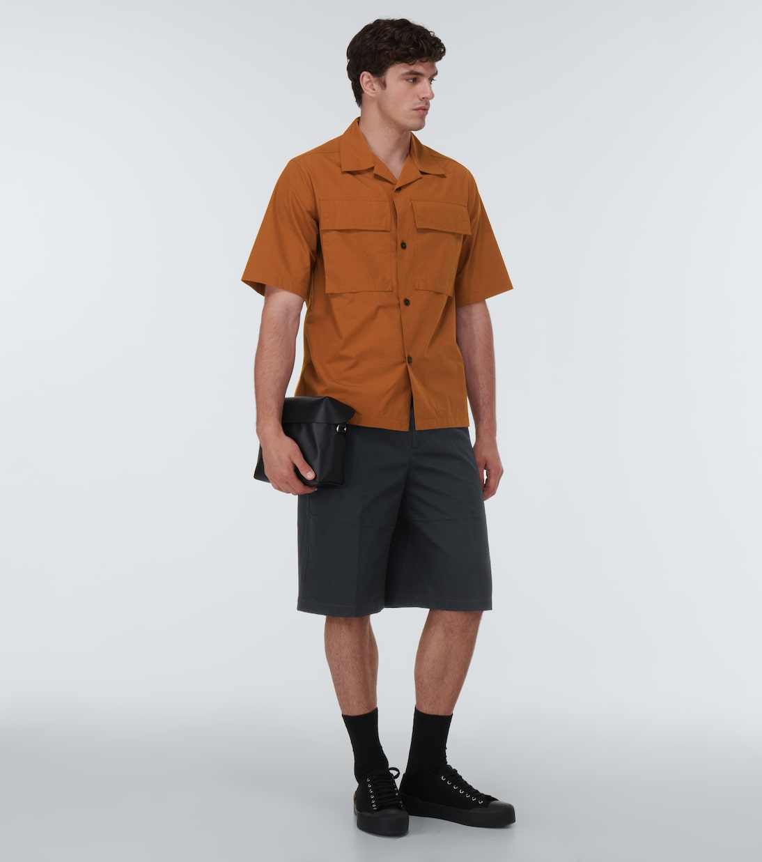 Camisa en popelín de algodón | Jil Sander