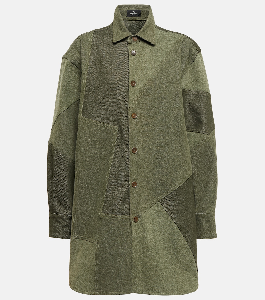 Camisa vaquera de patchwork | Etro