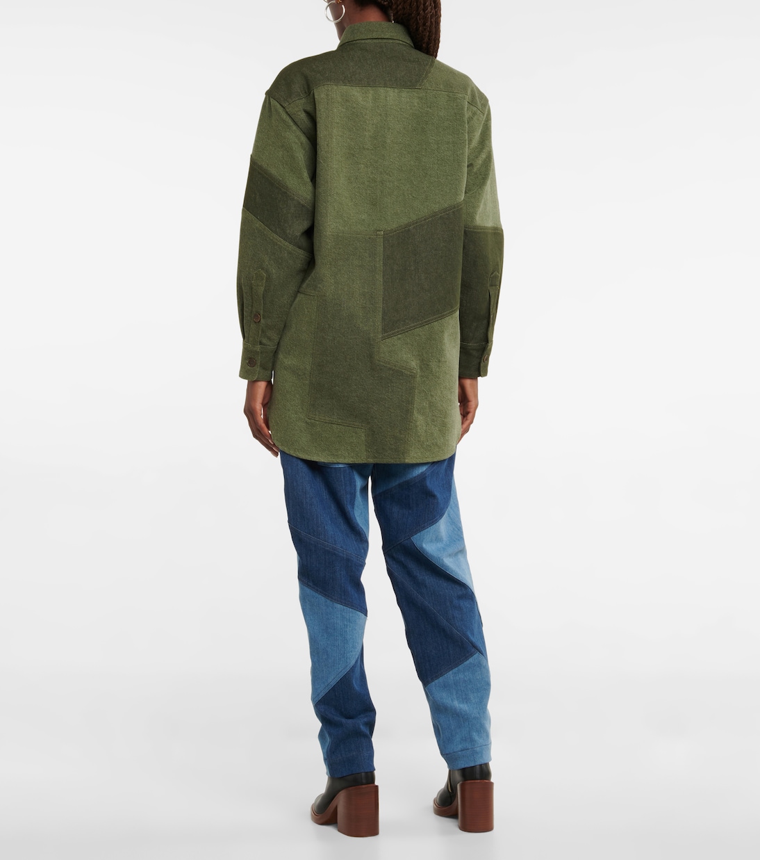 Camisa vaquera de patchwork | Etro