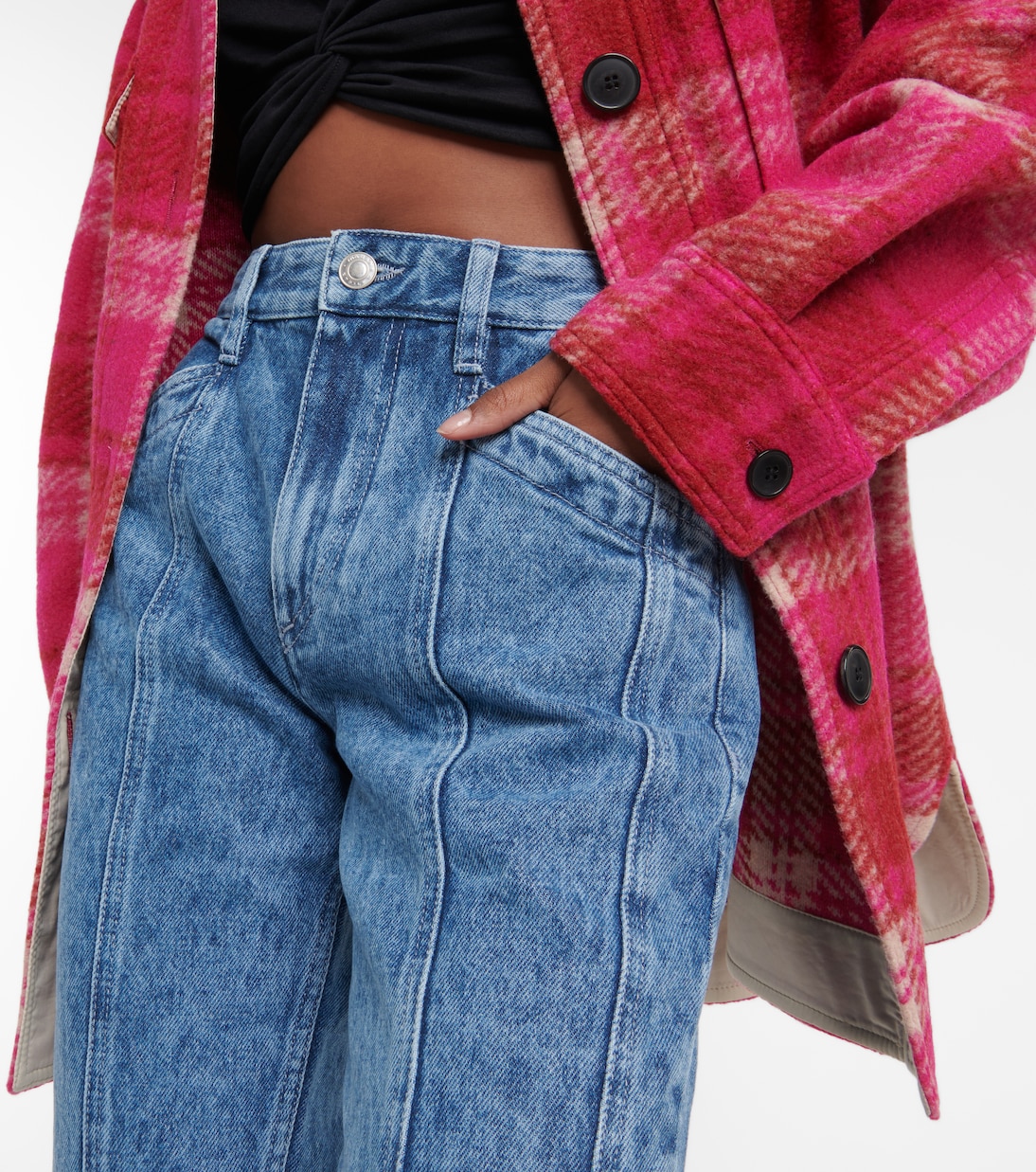 Jean slim Sulanoa à taille mi-haute | Marant Etoile
