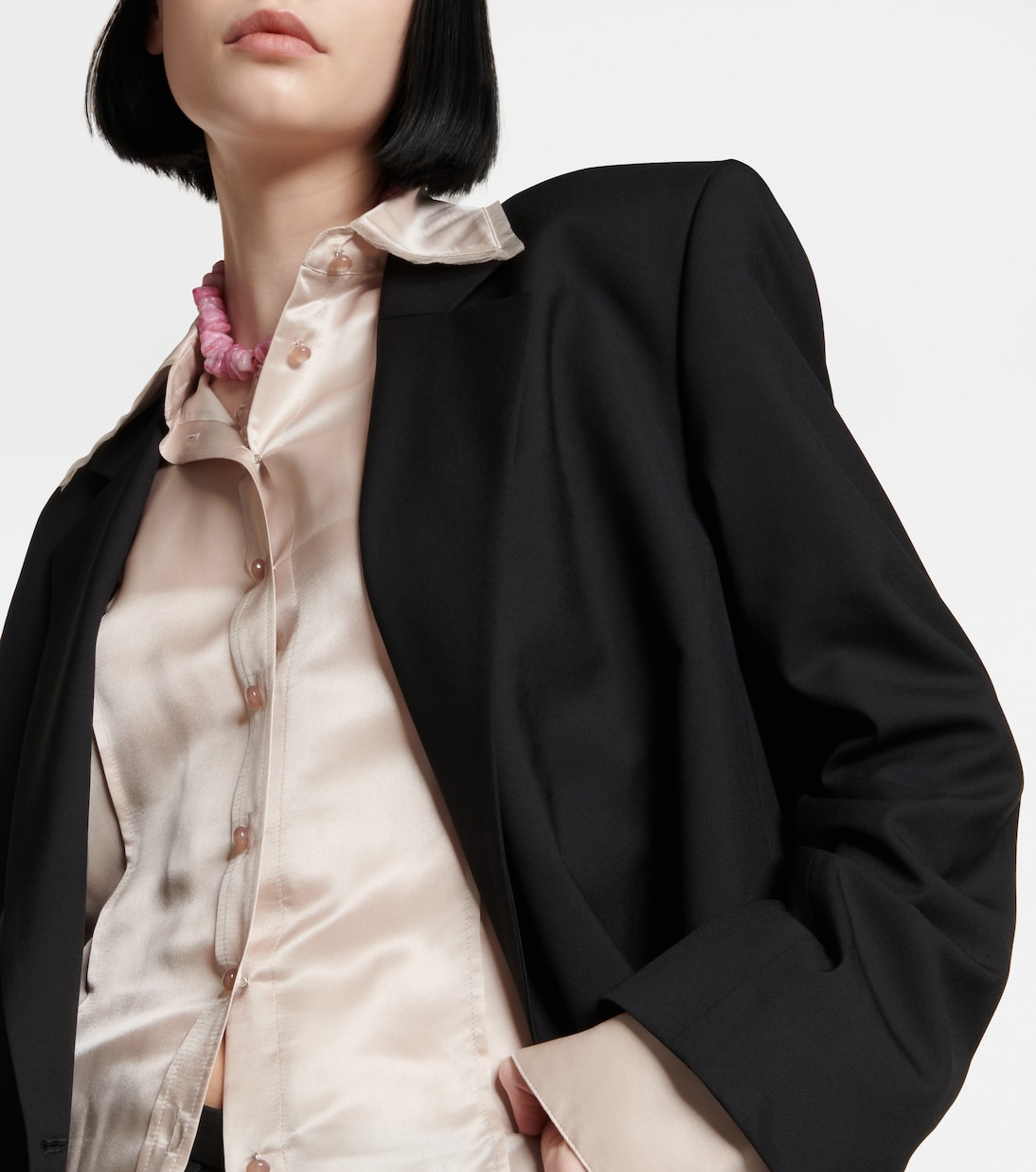 Blazer en laine mélangée | Acne Studios