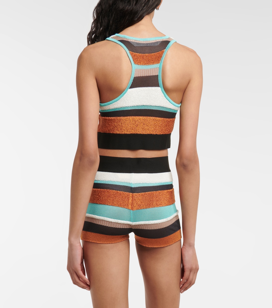 Top Lurex in maglia a righe | Palm Angels