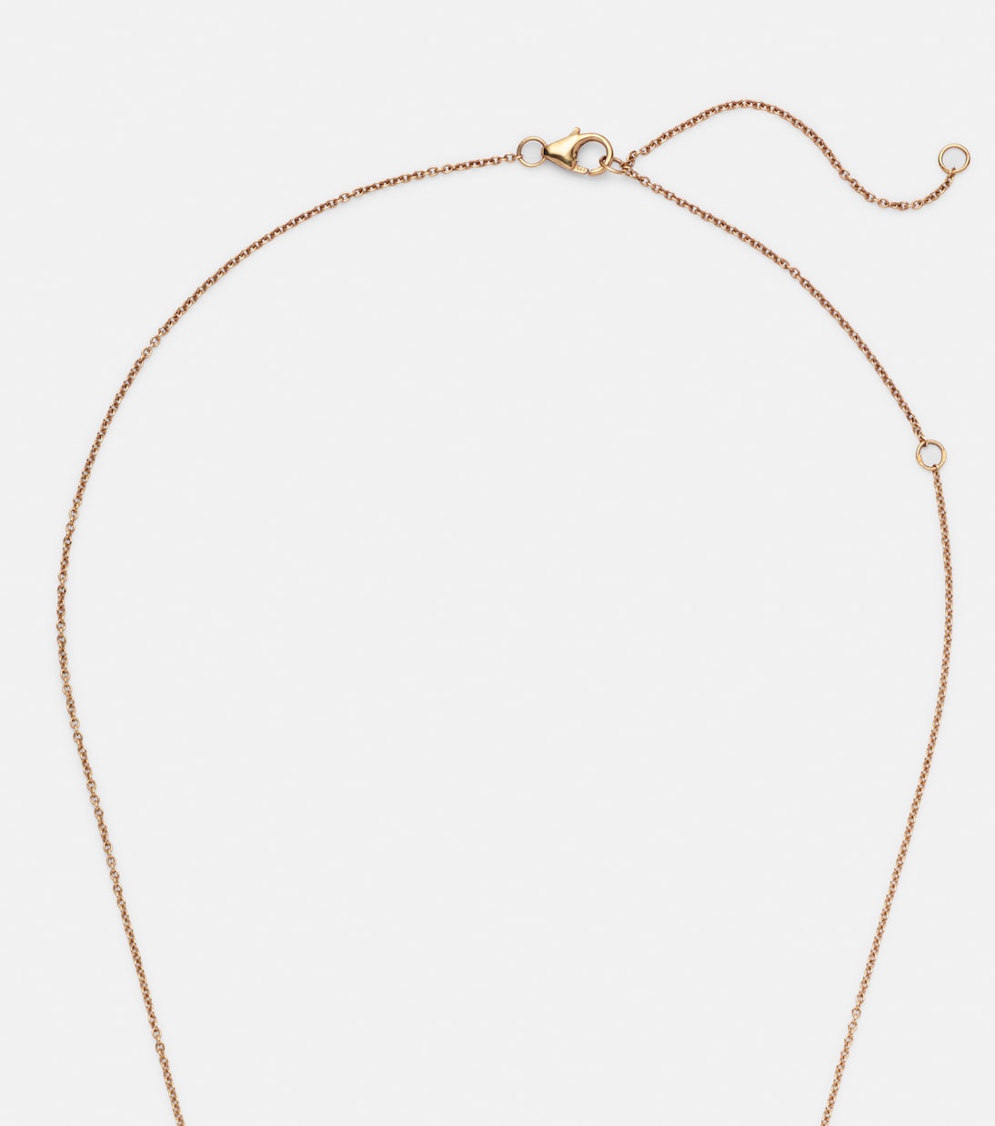 Collier Medaille en or 9 ct et diamants | Rainbow K