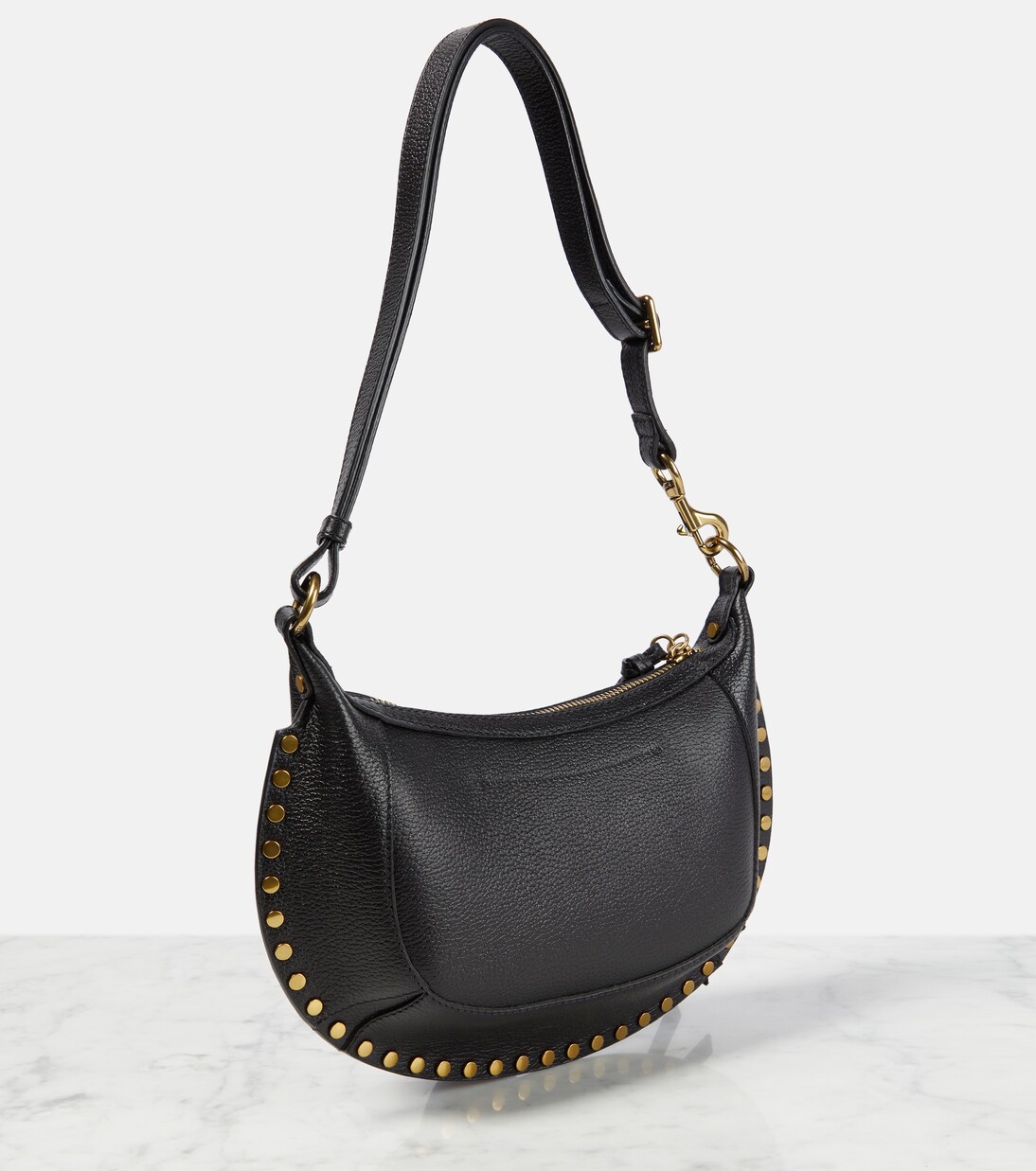 Oskan Moon Medium leather shoulder bag | Isabel Marant