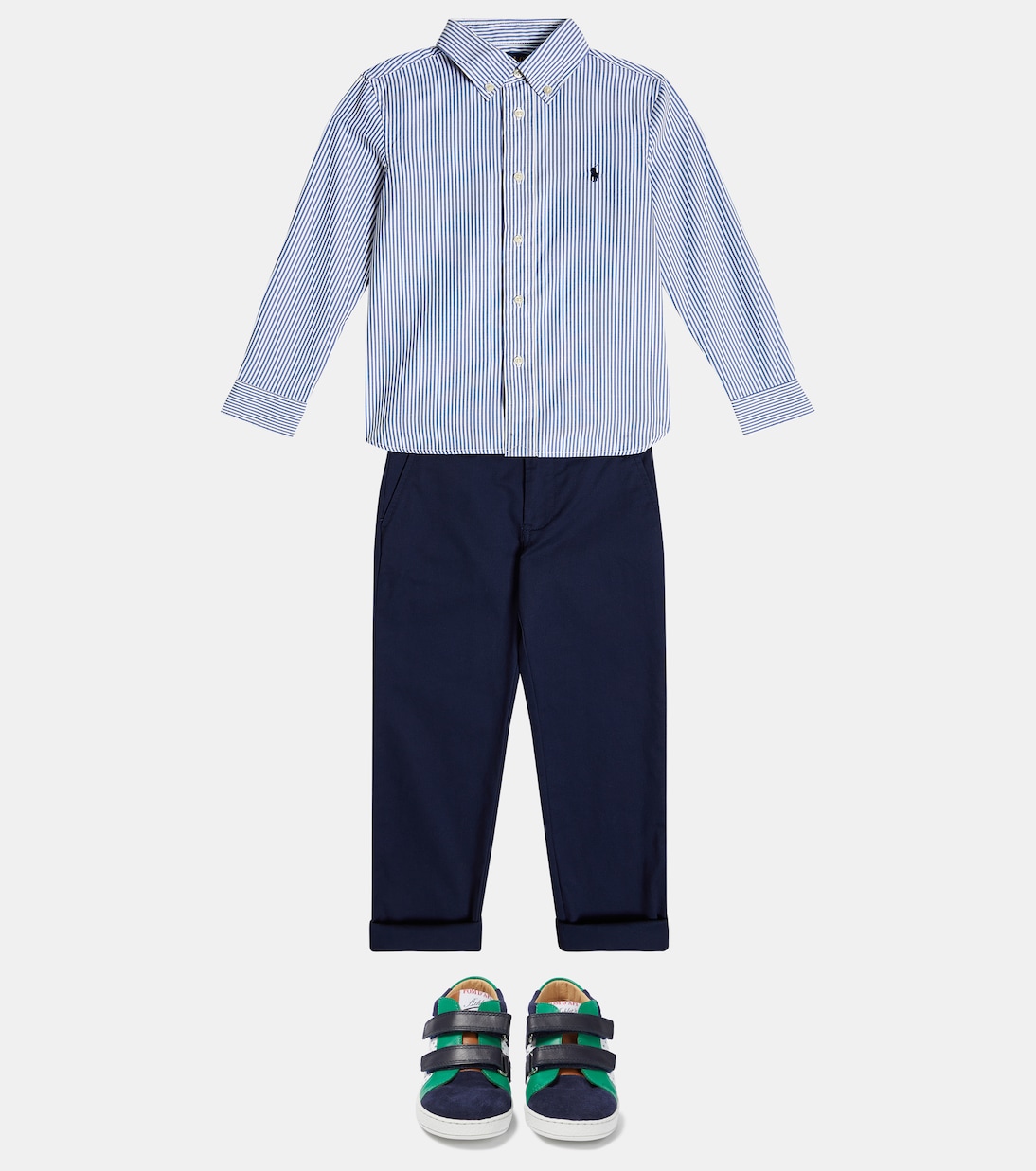 Striped cotton shirt | Polo Ralph Lauren Kids