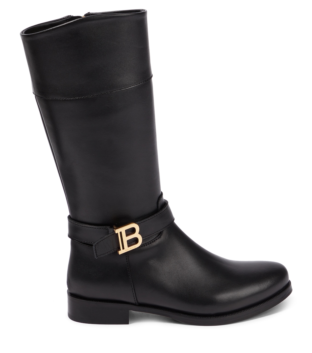Stiefel aus Leder | Balmain Kids