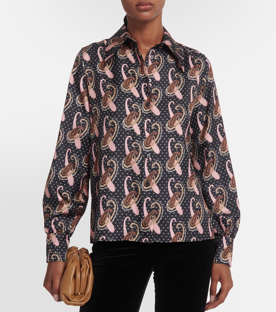 Chemise en soie à pois | Etro