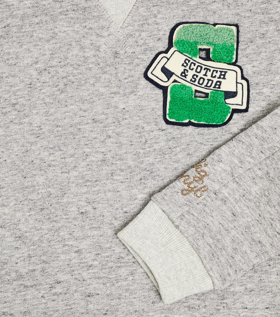 Sudadera en jersey de algodón con logo | Scotch & Soda Kids