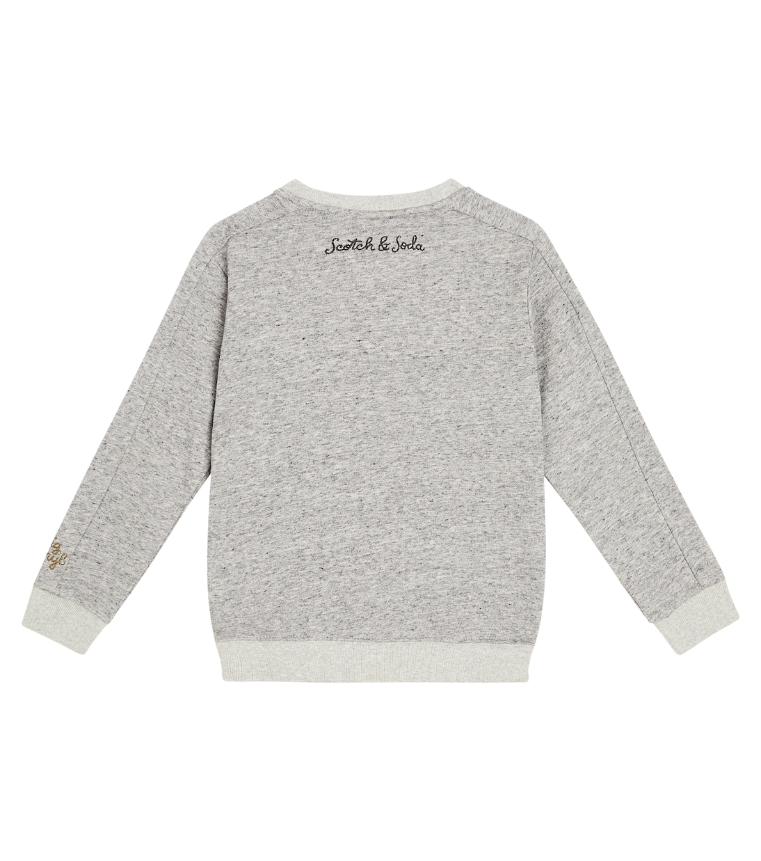 Sudadera en jersey de algodón con logo | Scotch & Soda Kids