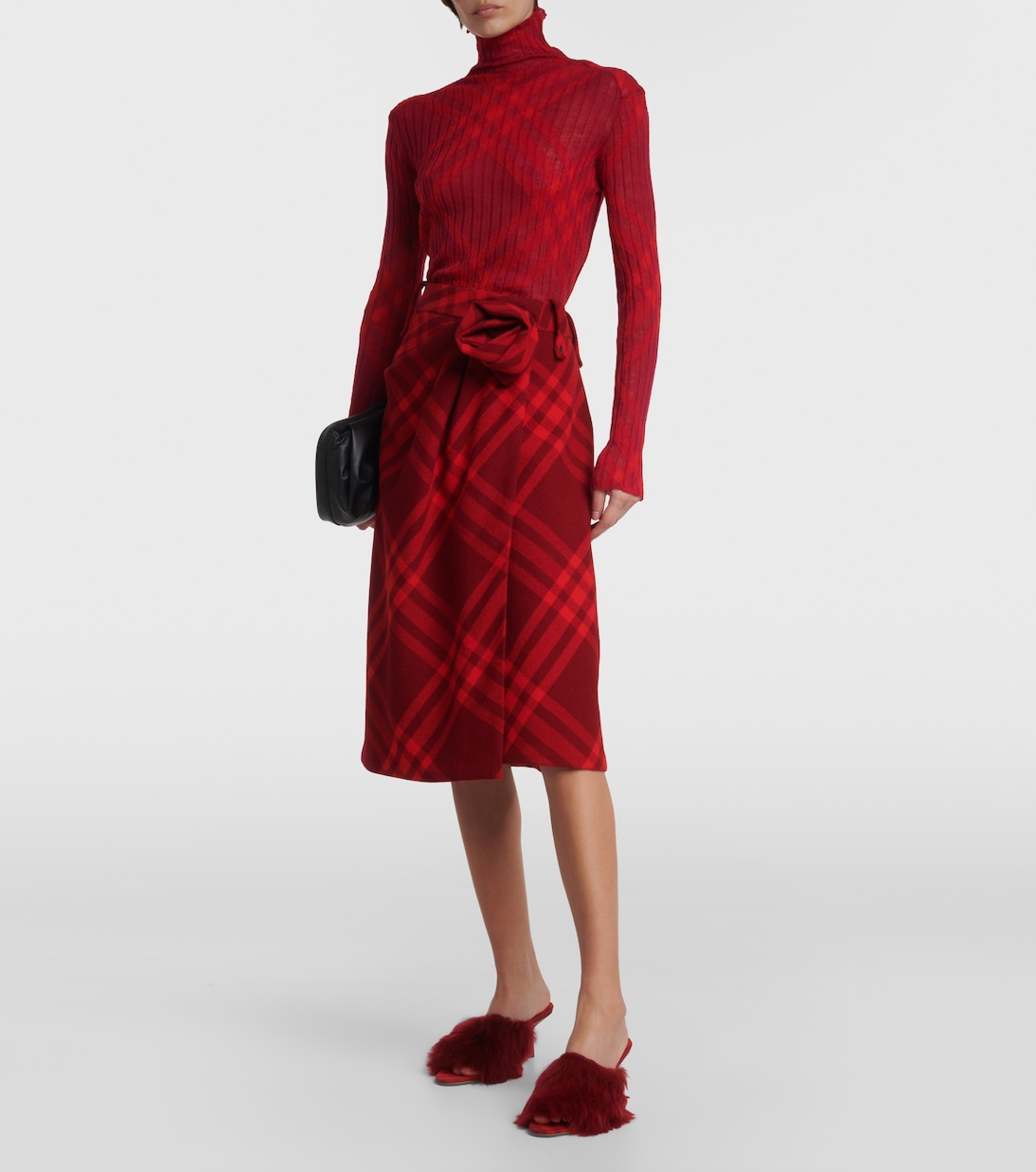 Pantoletten Jackie mit Shearling | Burberry