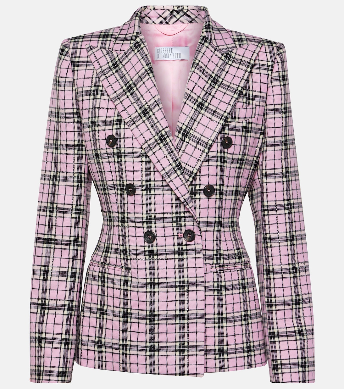 Checked wool blazer  | Giuseppe di Morabito