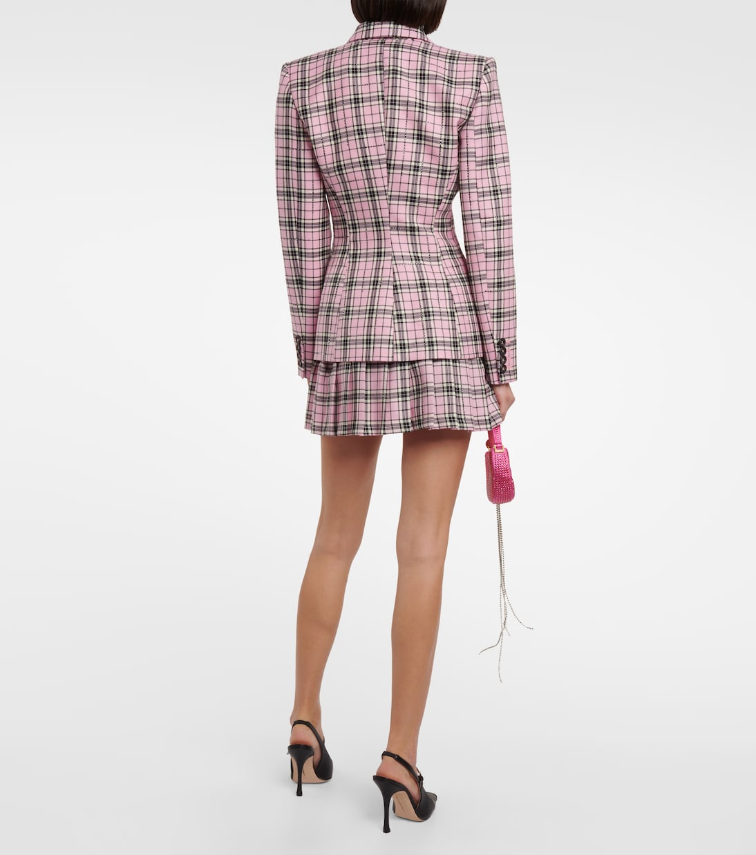 Checked wool blazer  | Giuseppe di Morabito
