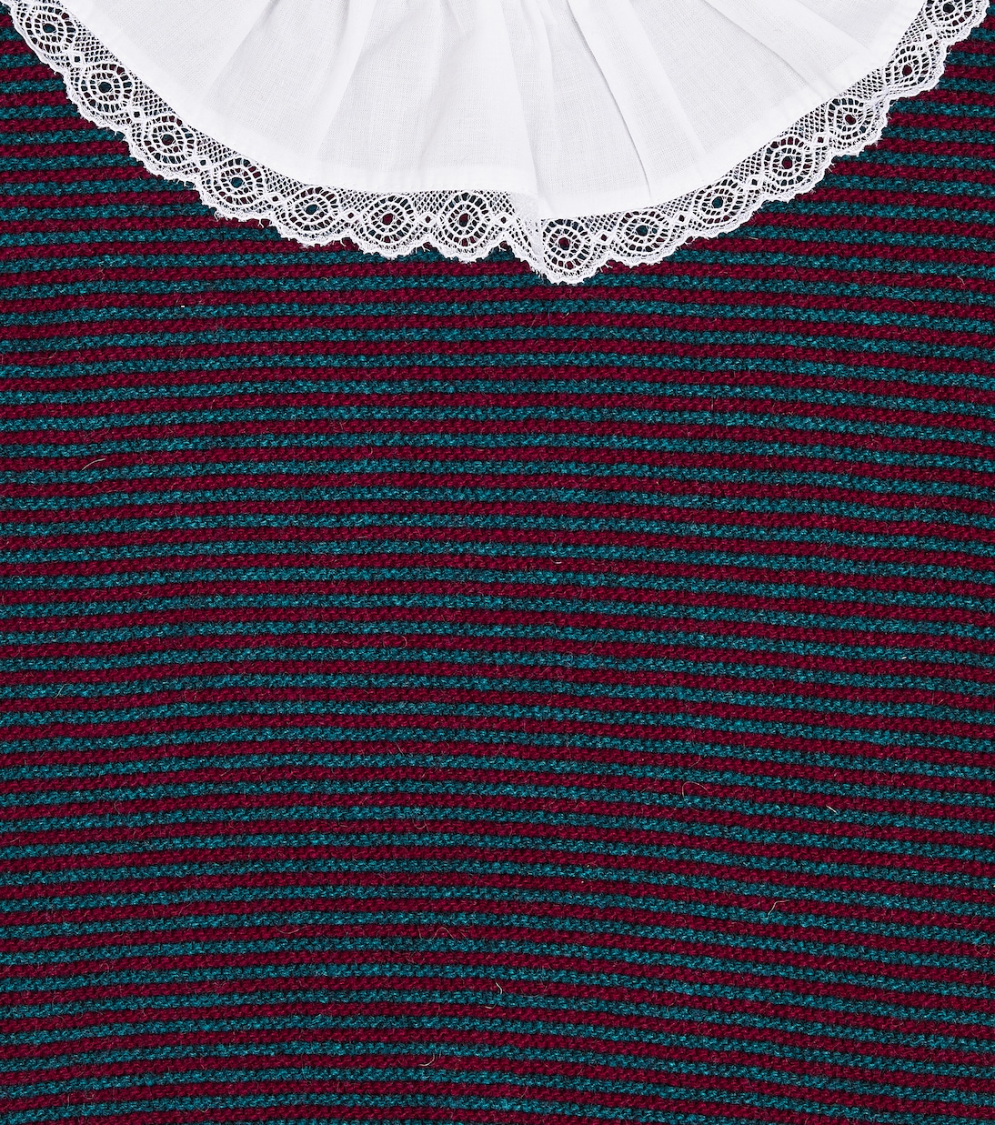 Savannah striped wool-blend sweater | La Coqueta