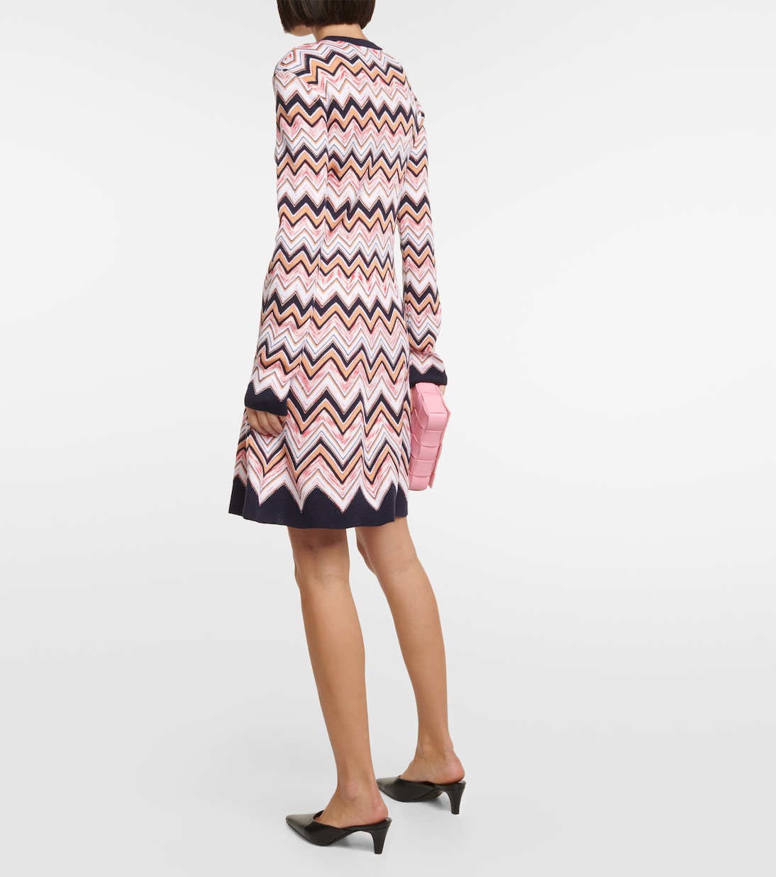 Zig Zag wool-blend minidress | Missoni