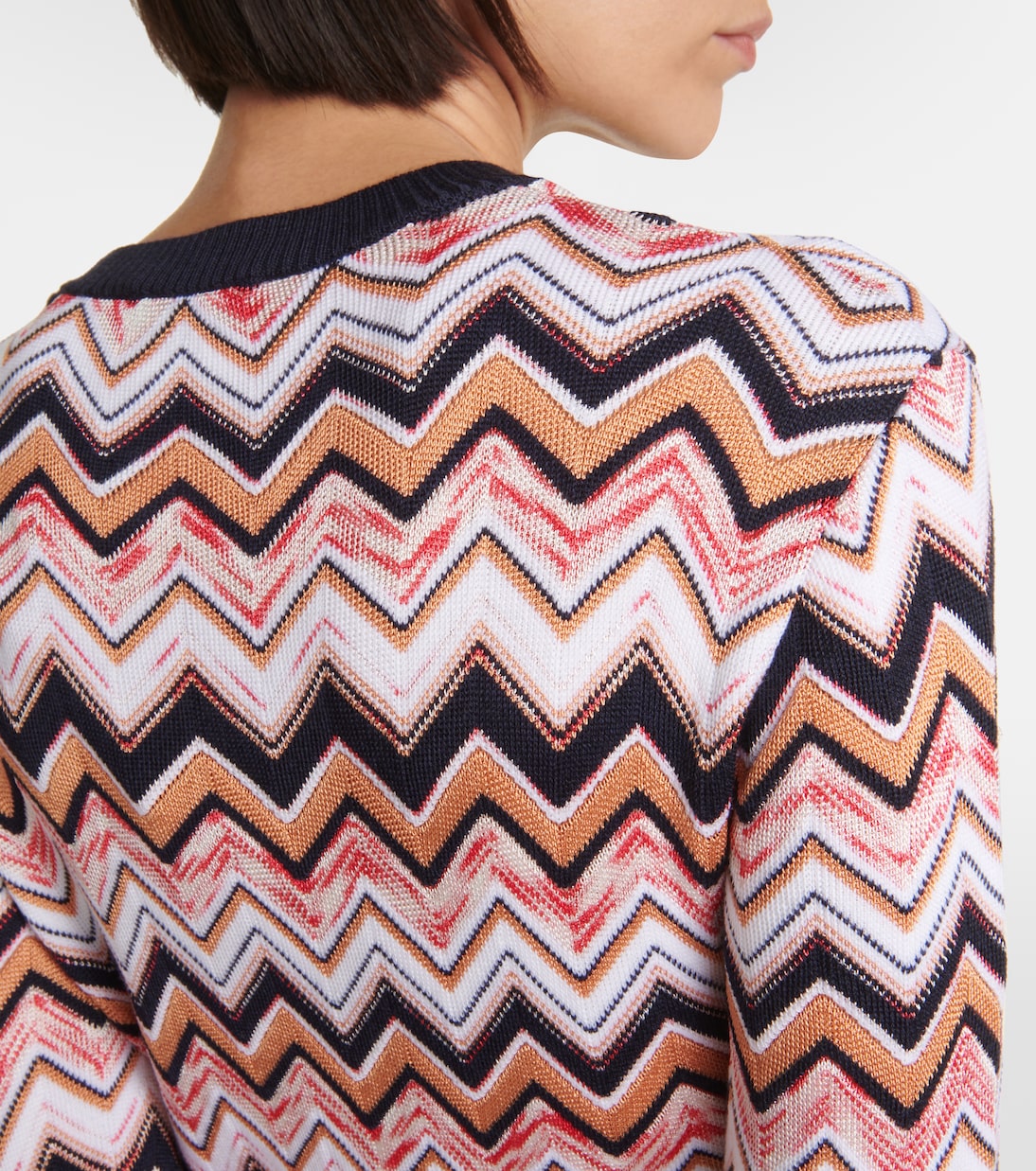 Zig Zag wool-blend minidress | Missoni