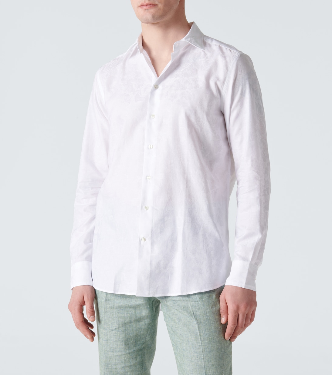 Camicia in cotone con stampa paisley | Etro