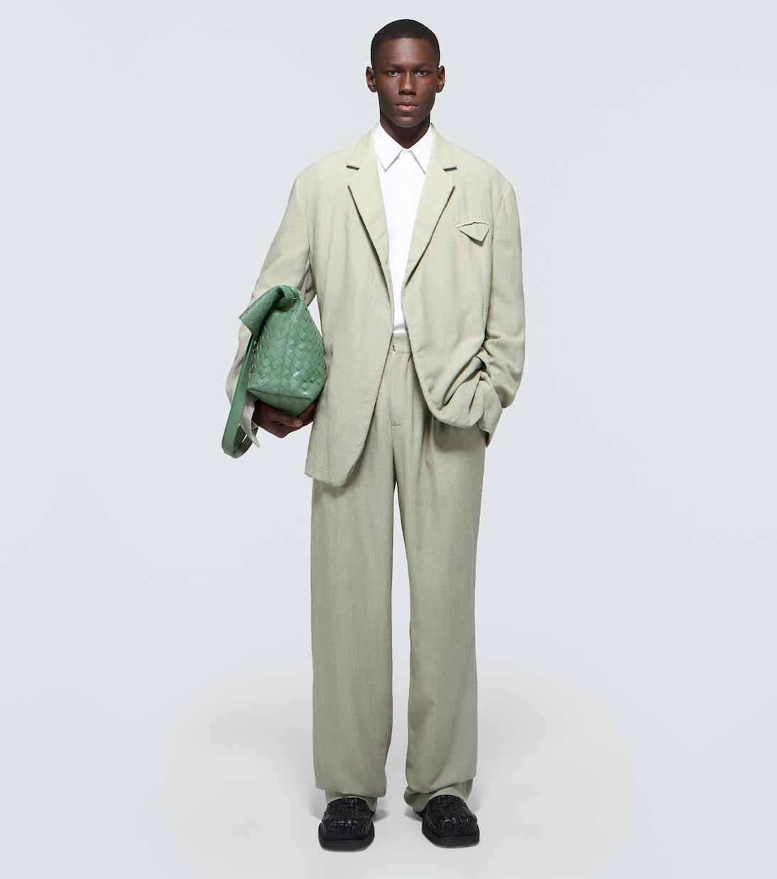 Blazer in misto lana | Bottega Veneta