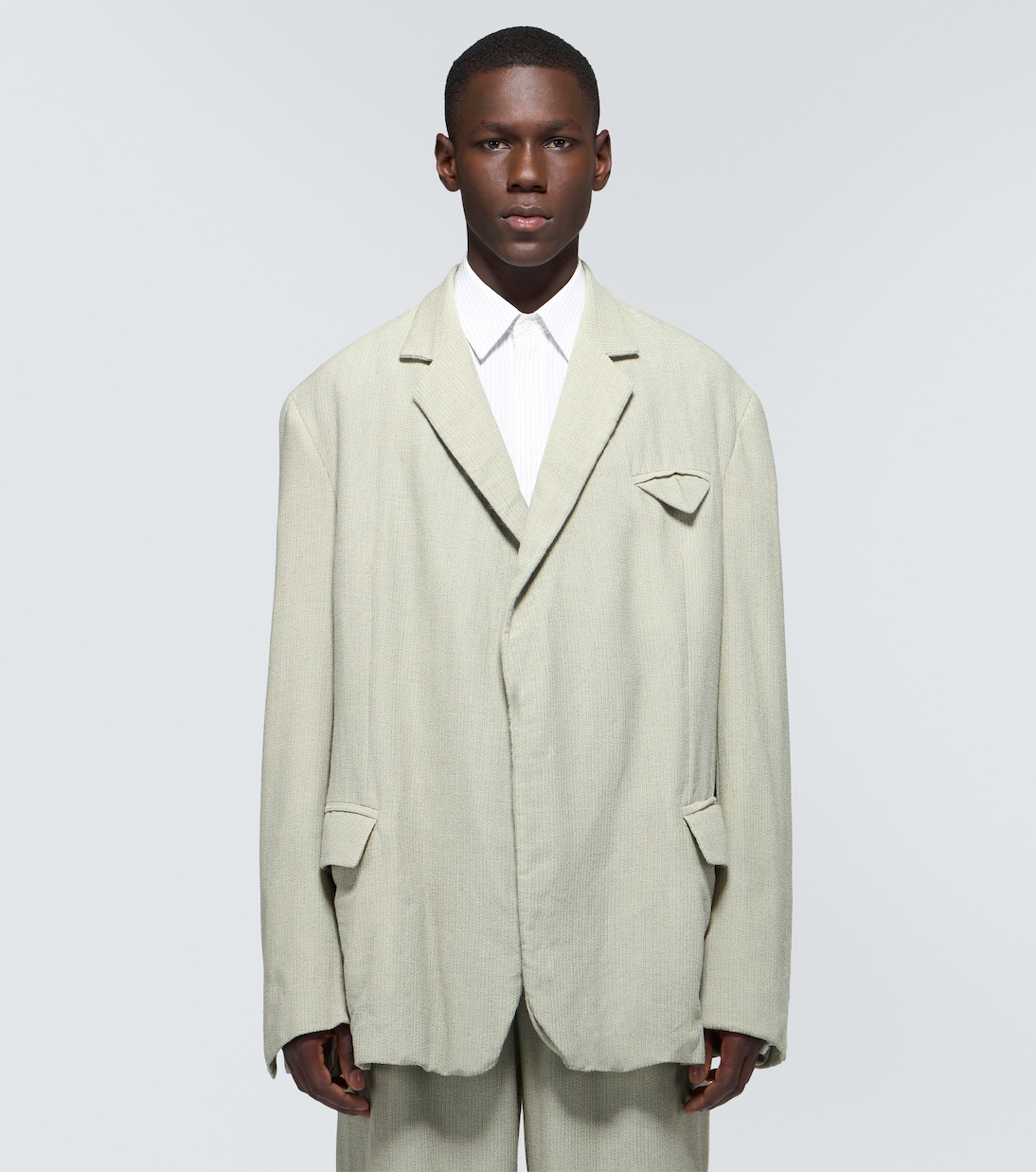 Blazer in misto lana | Bottega Veneta