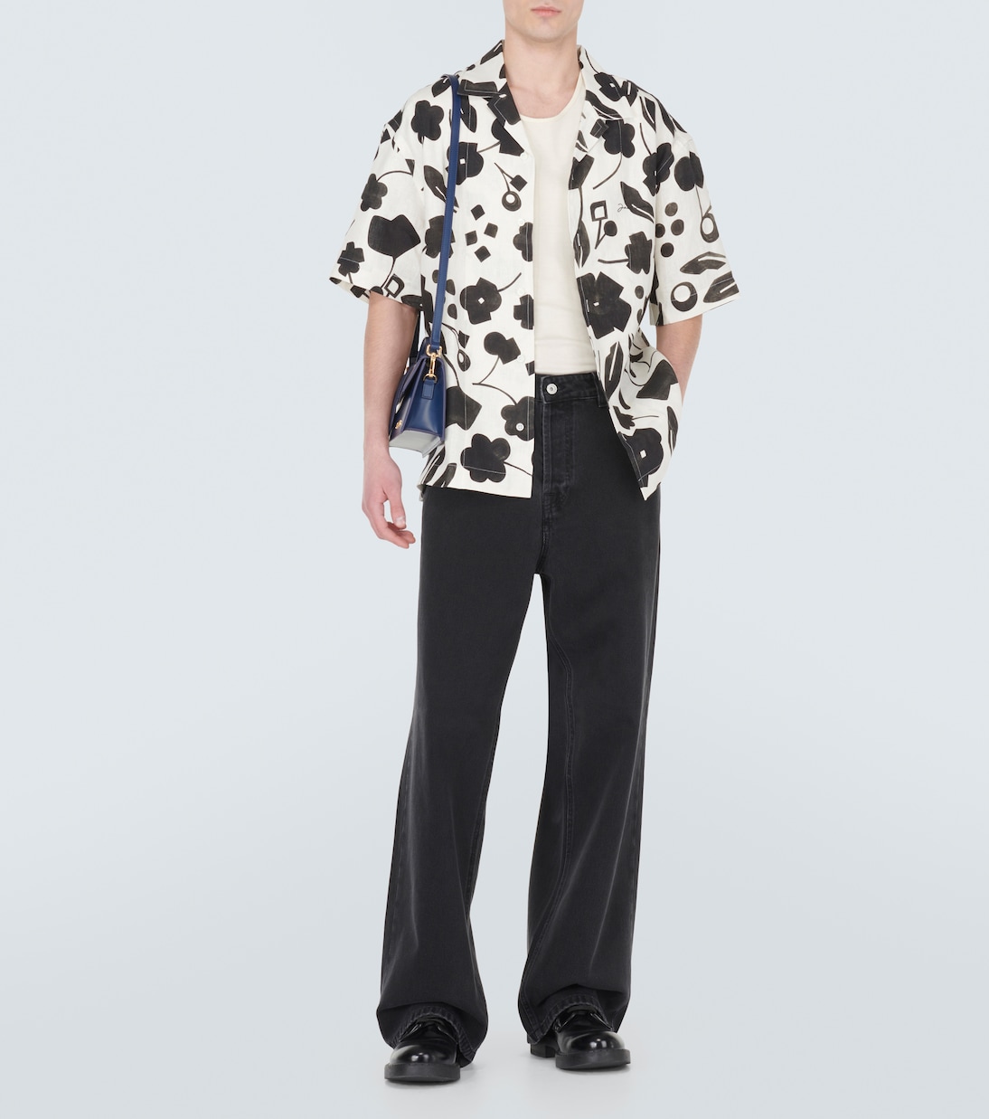 Camisa Jean de lino estampada | Jacquemus