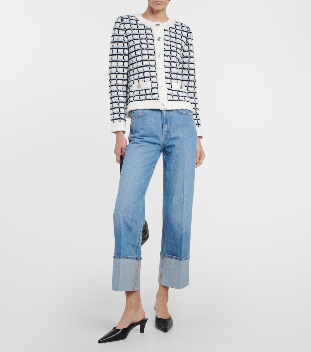 High-Rise Straight Jeans Dylan | Veronica Beard