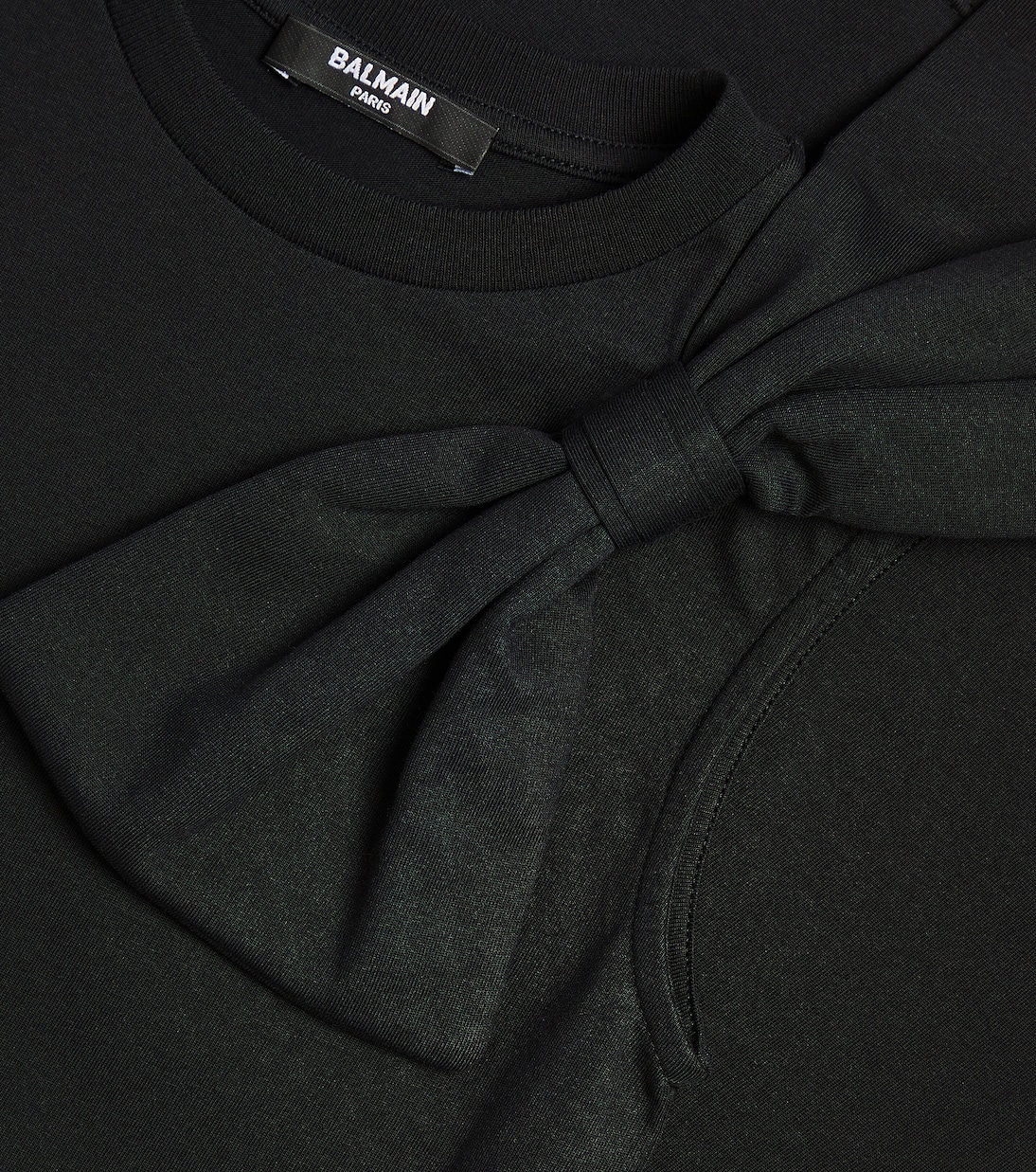 Kleid aus Baumwoll-Jersey | Balmain Kids