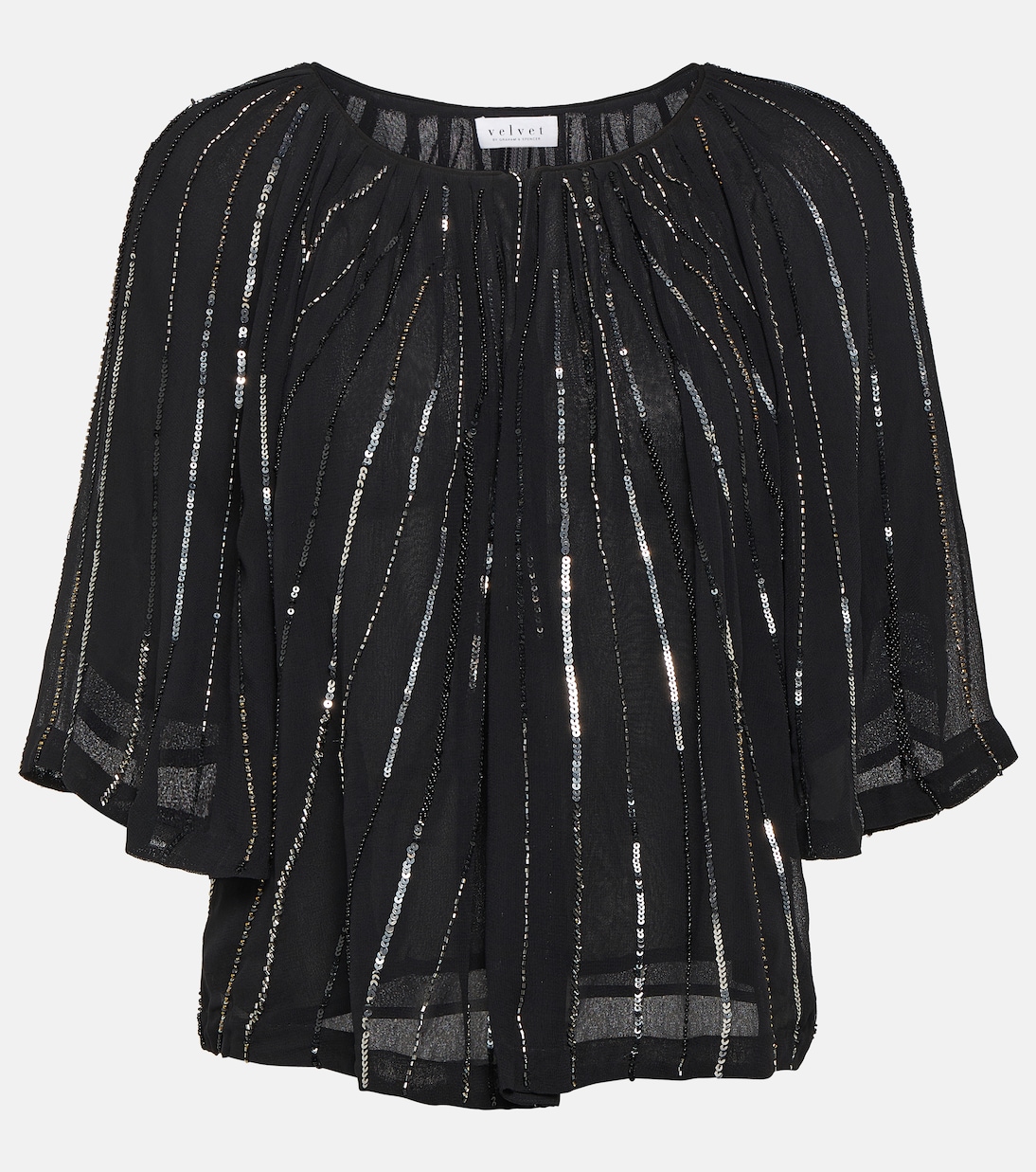 Blusa Barbara adornada | Velvet