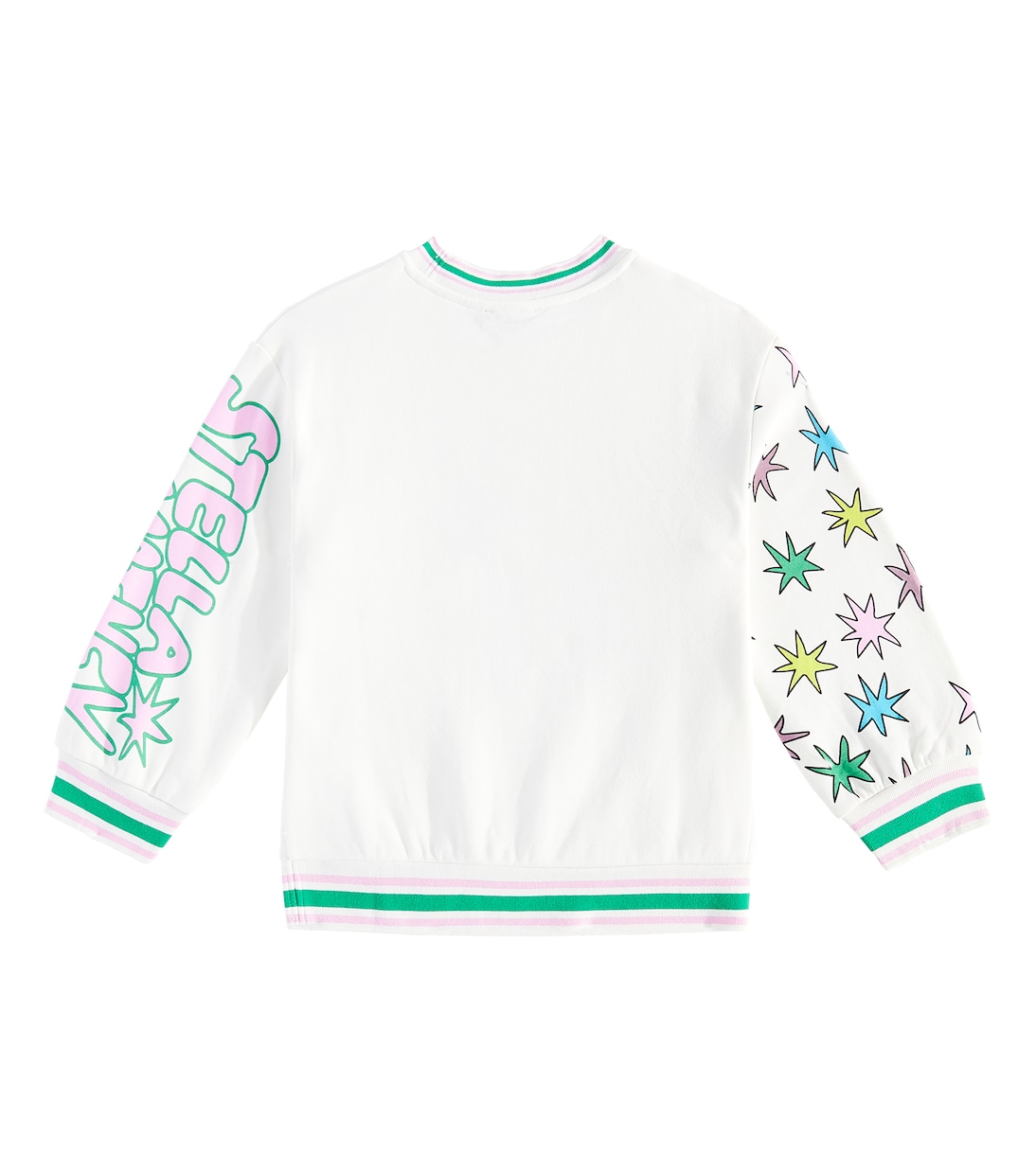 Sudadera de jersey de algodón estampada | Stella McCartney Kids
