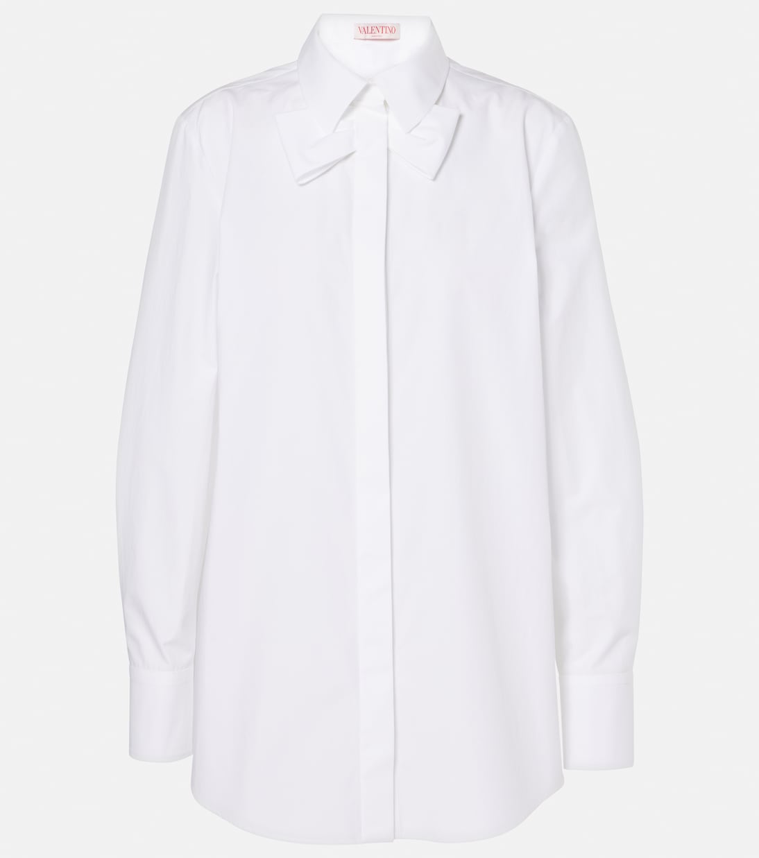 Camisa de popelín de algodón | Valentino