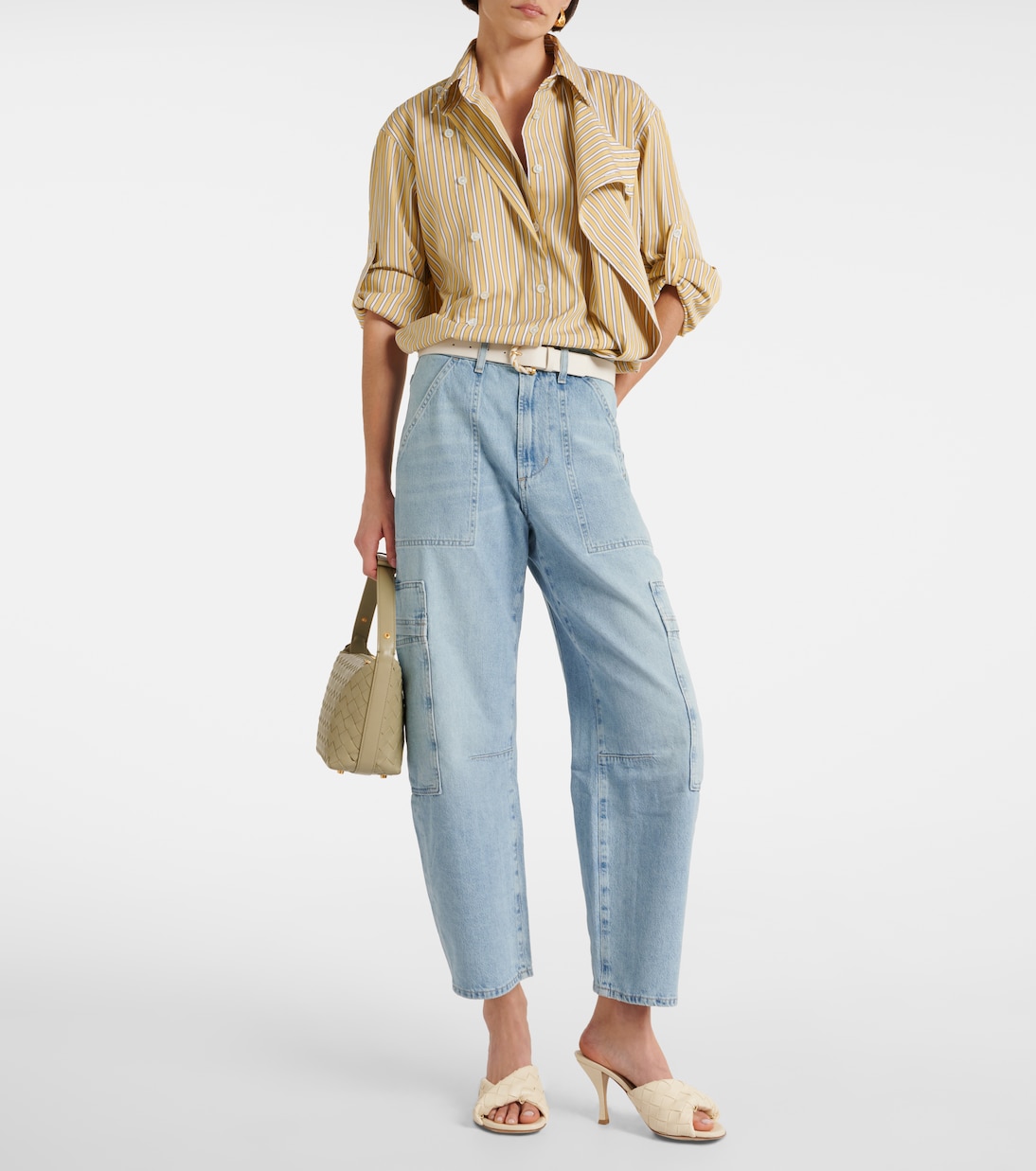 Jeans cargo Marcelle de tiro alto | Citizens of Humanity