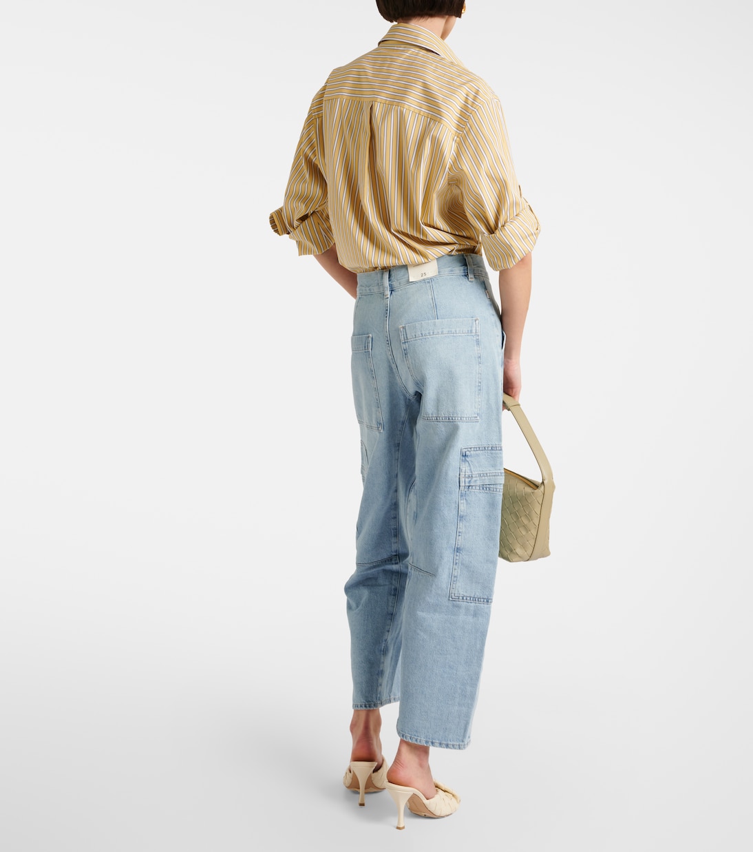 Jeans cargo Marcelle de tiro alto | Citizens of Humanity