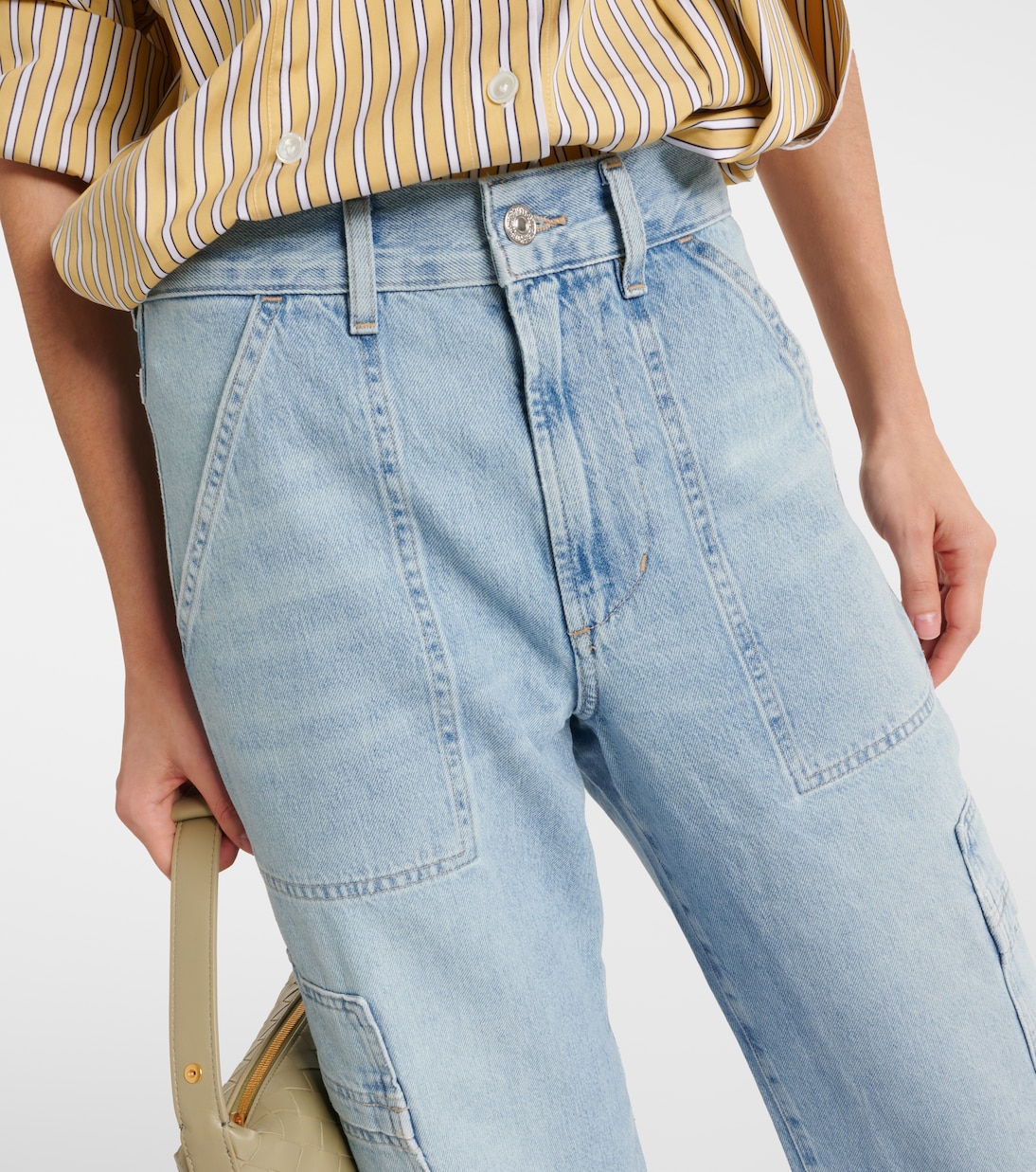 Jeans cargo Marcelle de tiro alto | Citizens of Humanity