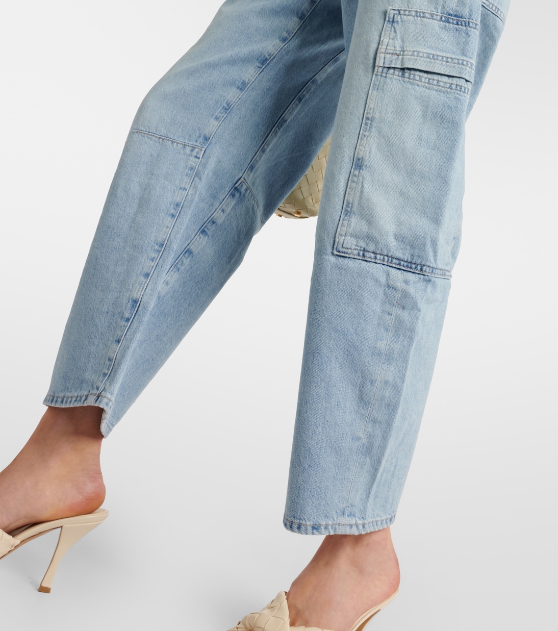 Jeans cargo Marcelle de tiro alto | Citizens of Humanity
