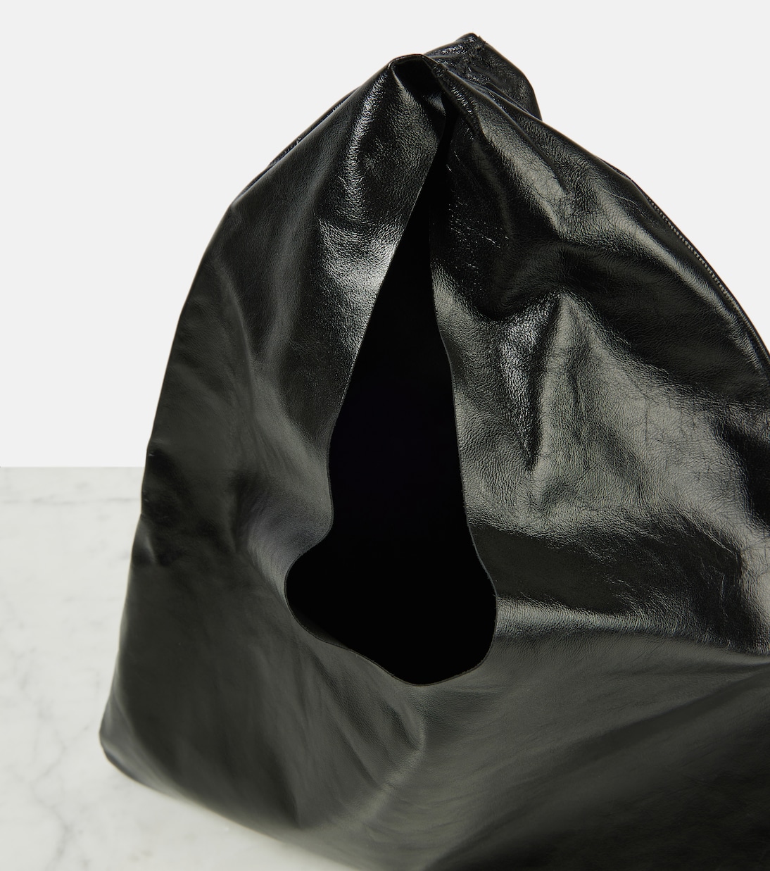 Cabas Bindle Small en cuir | The Row