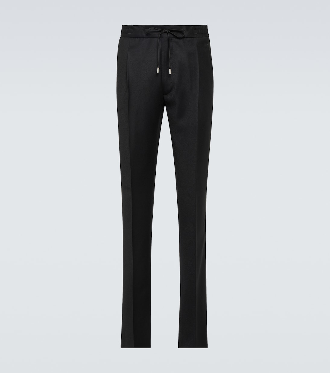 Pantalones slim de lana y cachemir | Lardini