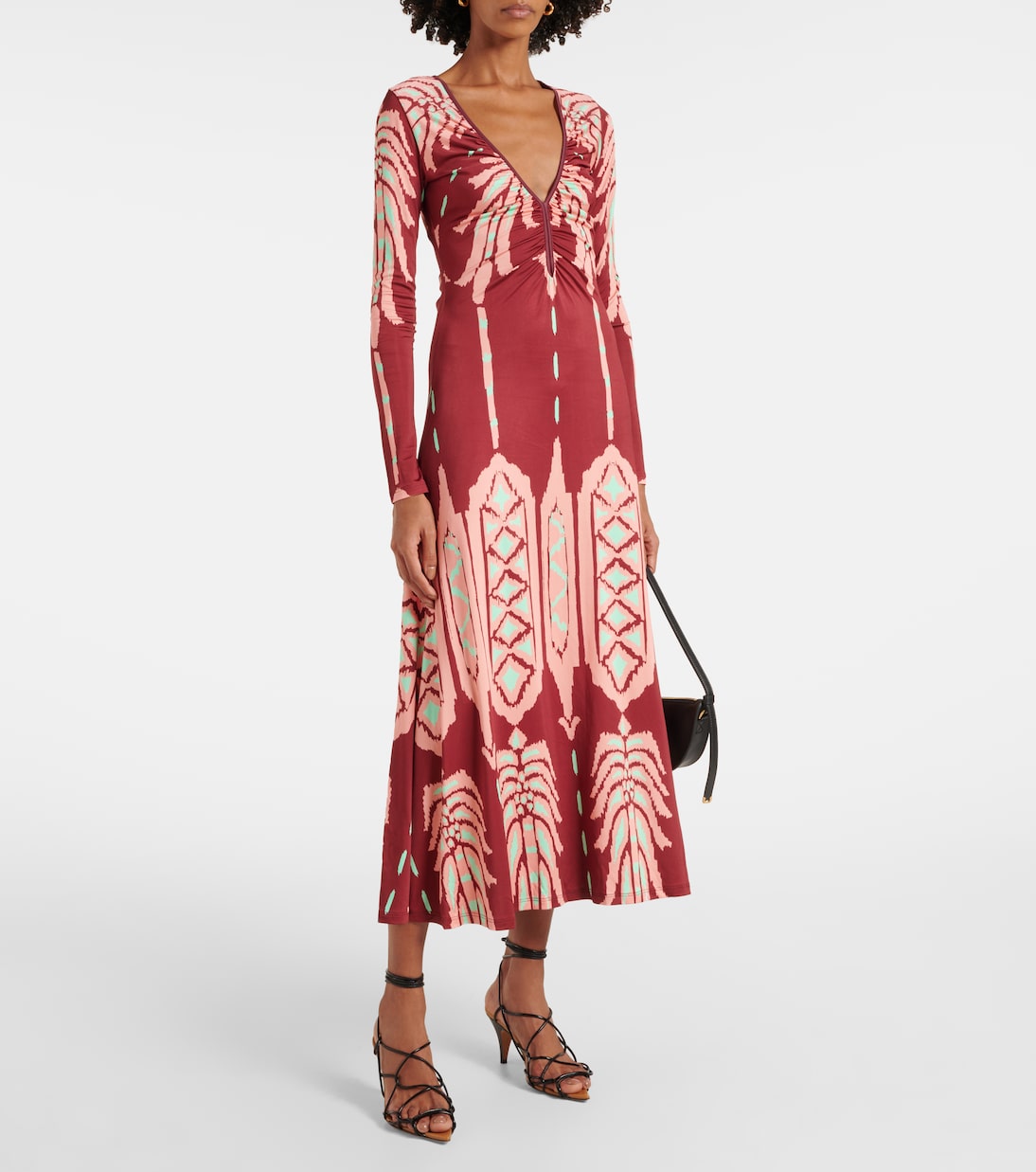 Bedrucktes Maxikleid | Johanna Ortiz