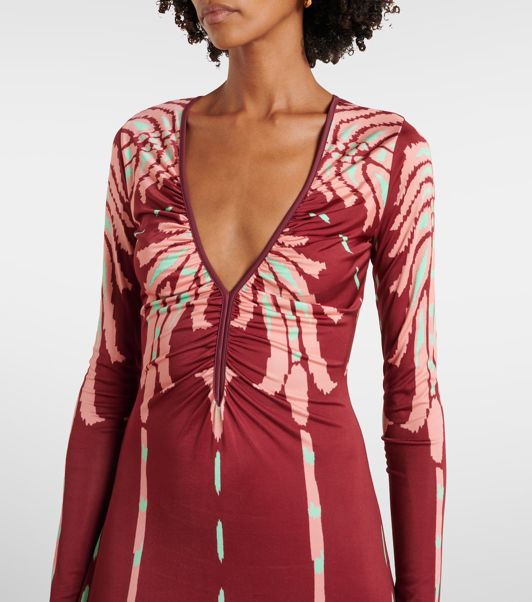 Bedrucktes Maxikleid | Johanna Ortiz