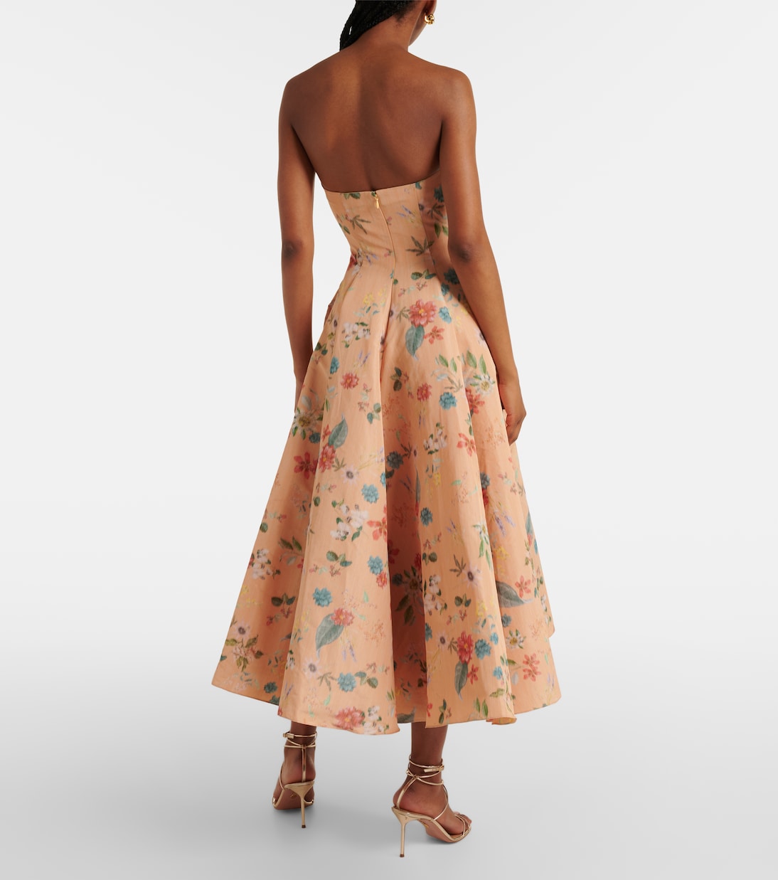 Bedrucktes Midikleid Rousseau | Markarian