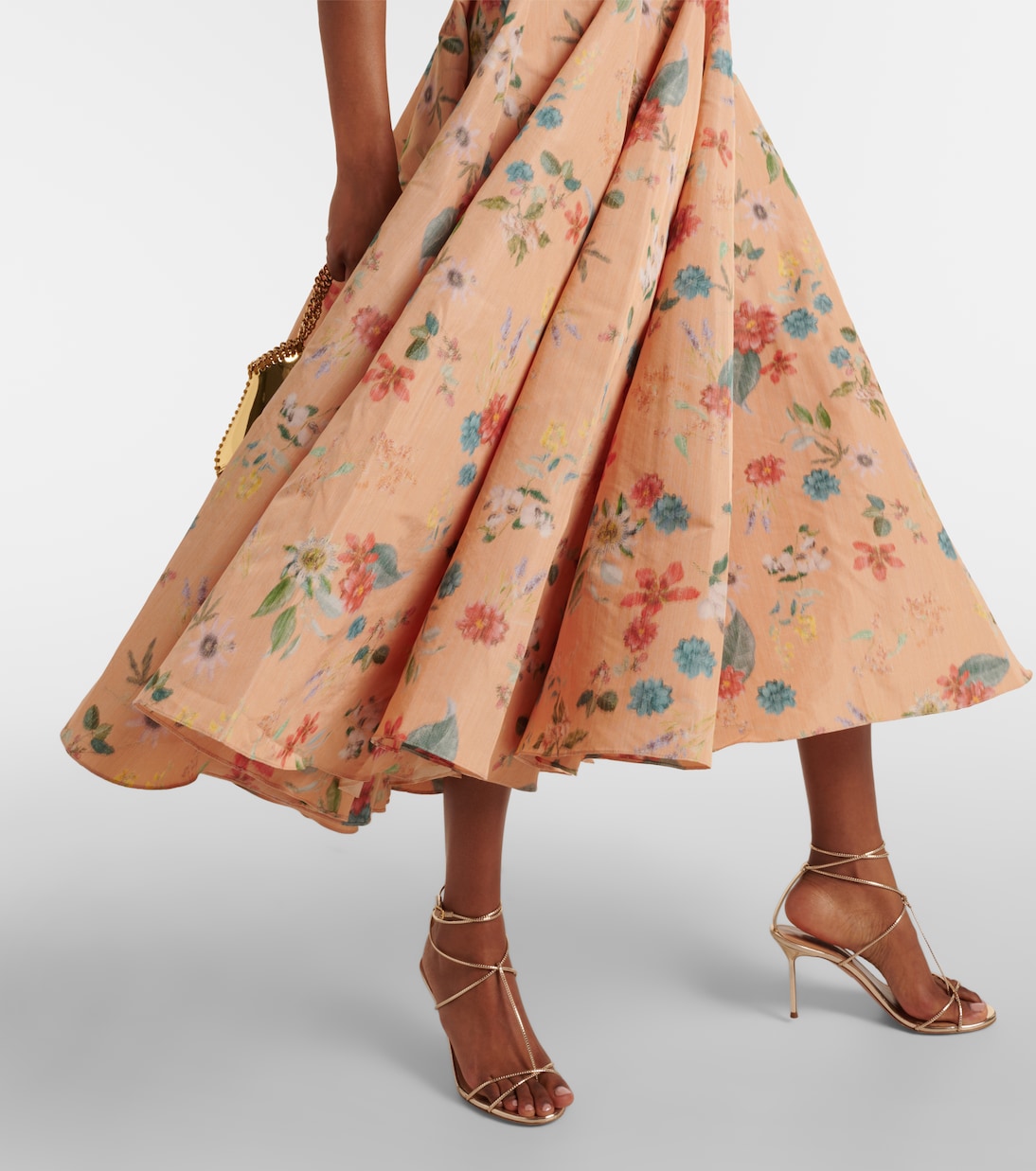 Bedrucktes Midikleid Rousseau | Markarian