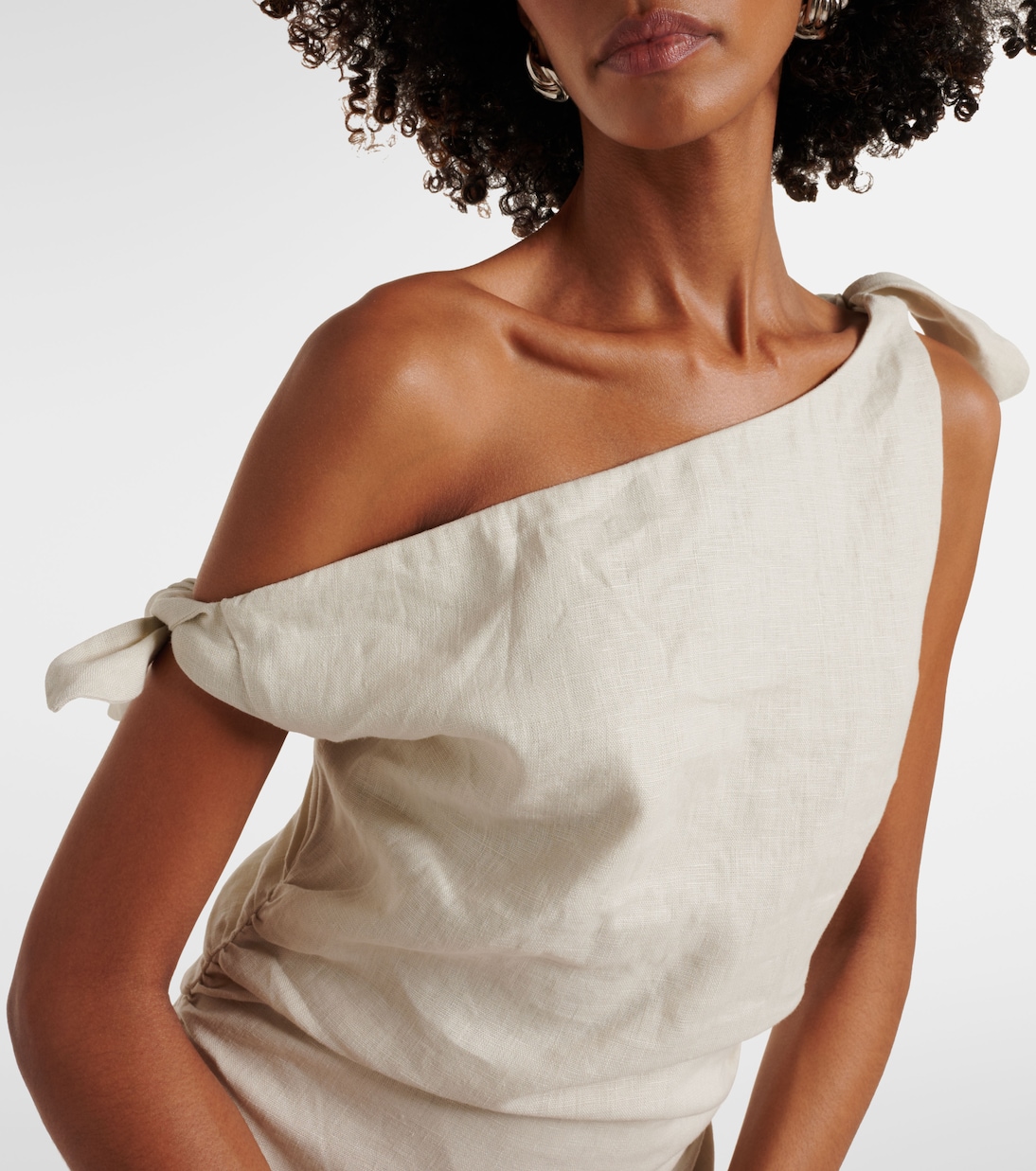 Affogato linen midi dress | SIR