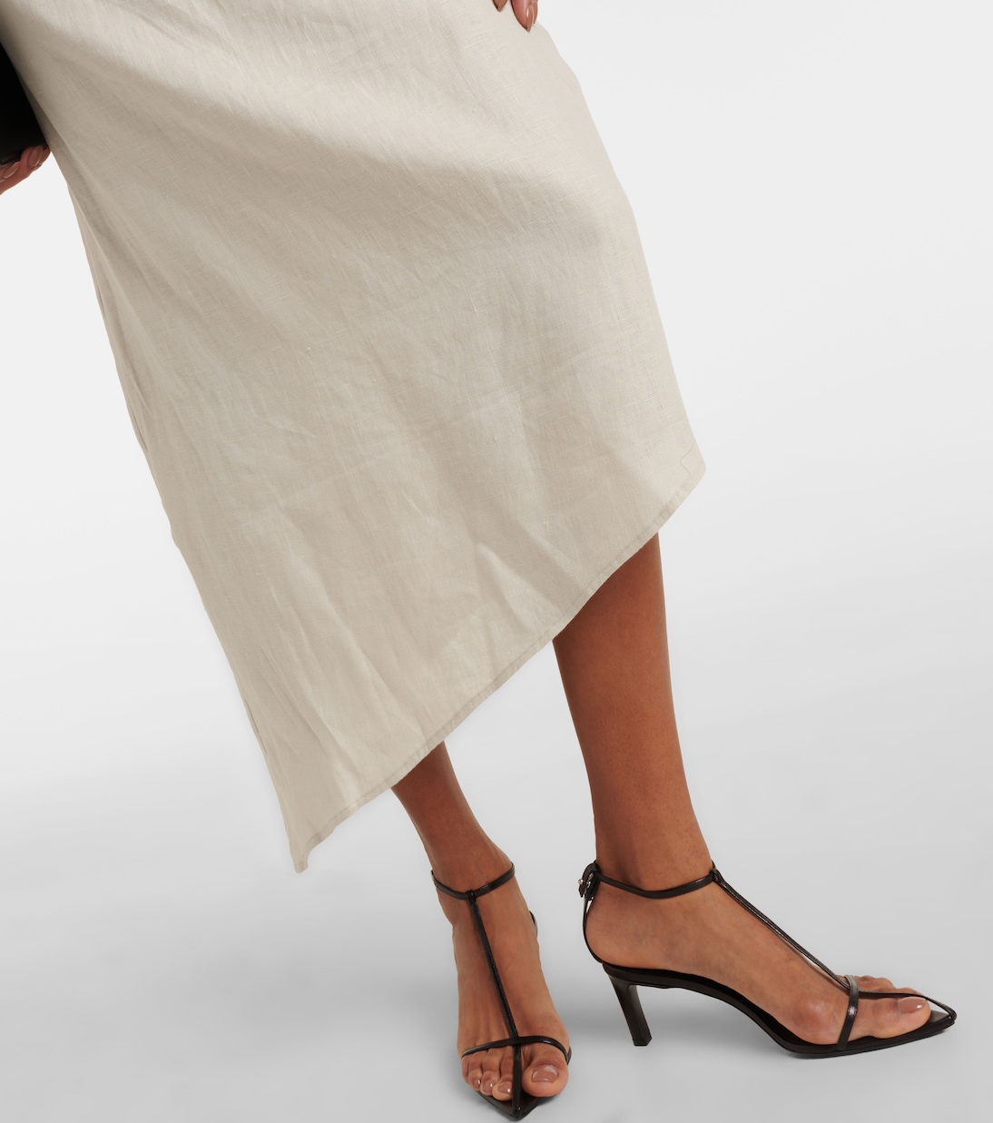 Affogato linen midi dress | SIR