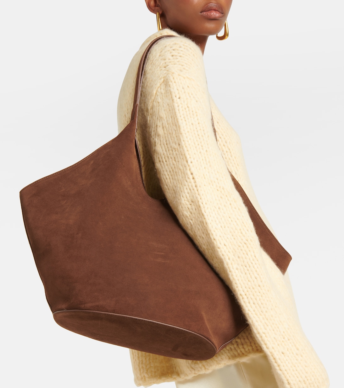 Borsa Phantom Large in suede | Aesther Ekme