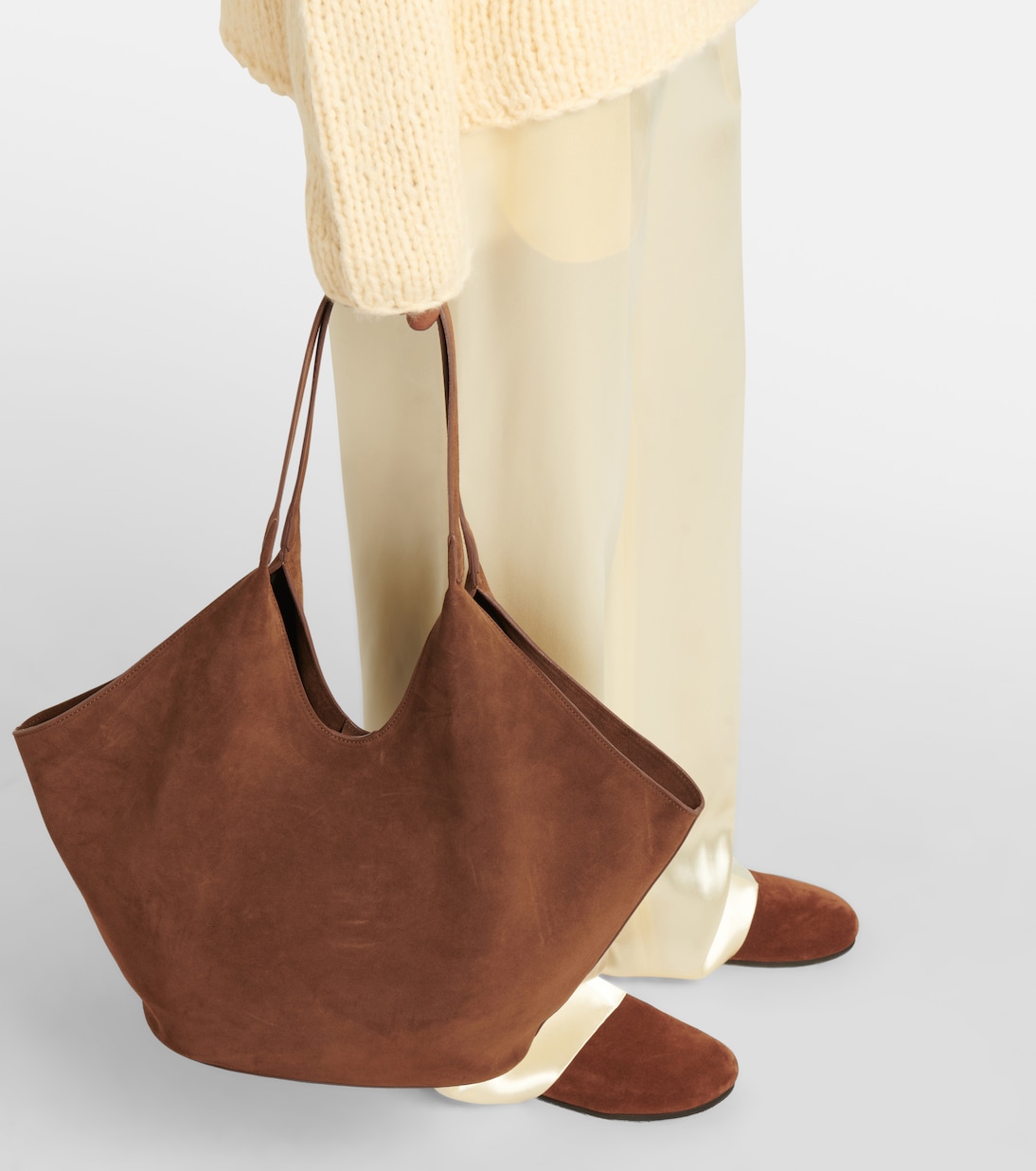 Borsa Phantom Large in suede | Aesther Ekme