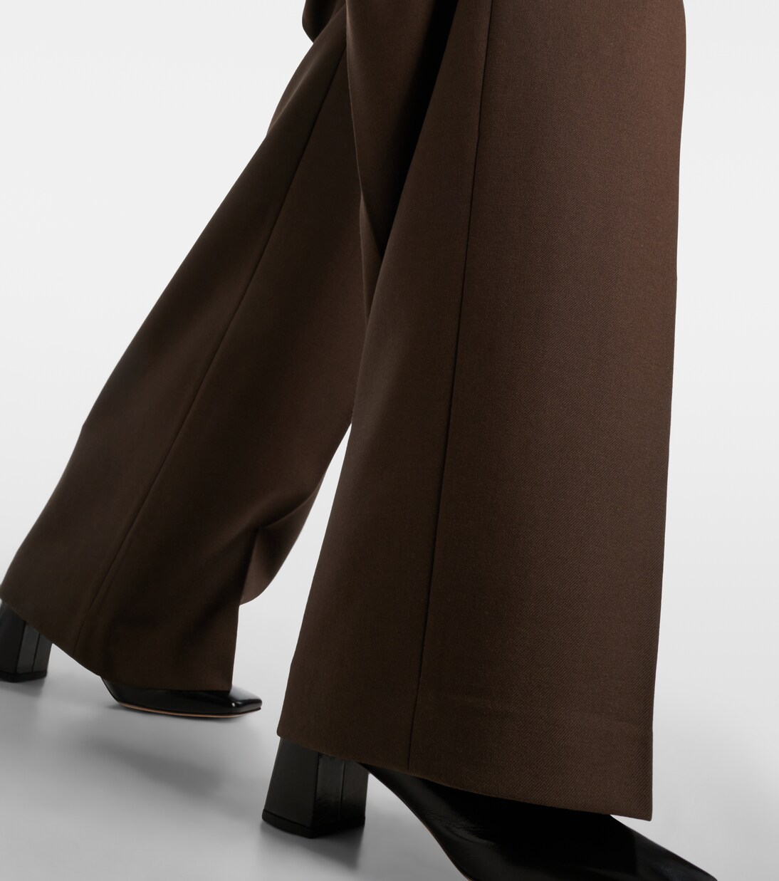 Pantalon droit en laine vierge | Ami Paris
