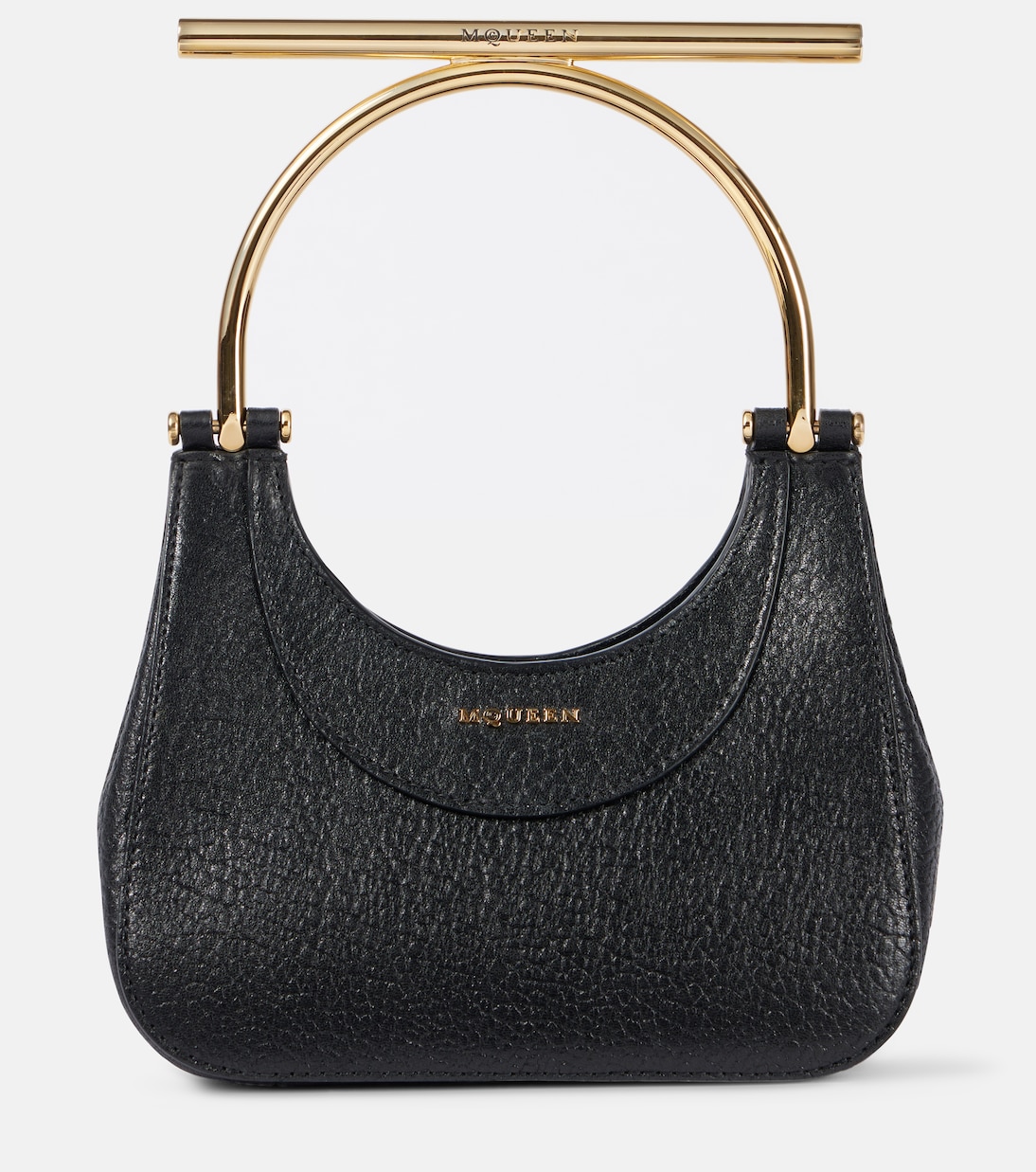 Borsa a spalla T-Bar Mini in pelle | McQueen