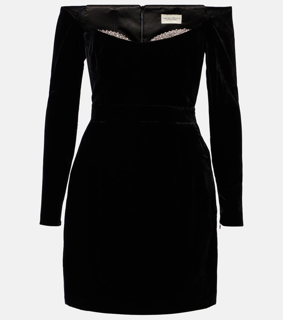 Minikleid Farah aus Seide mit Kristallen | The New Arrivals Ilkyaz Ozel