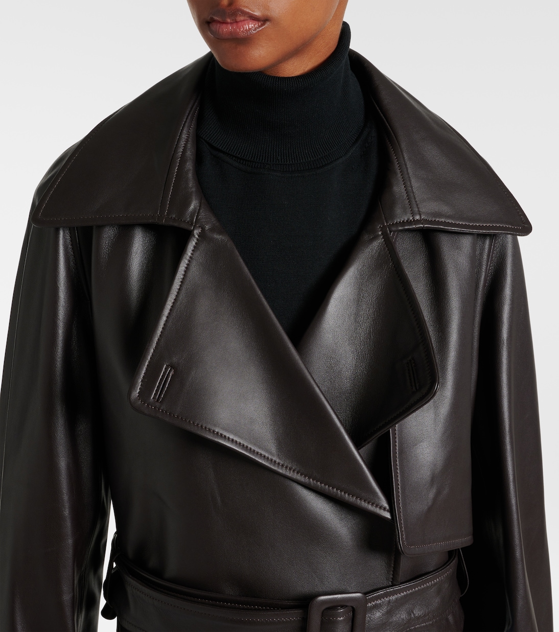 Bikerjacke Hatti aus Leder | Nour Hammour