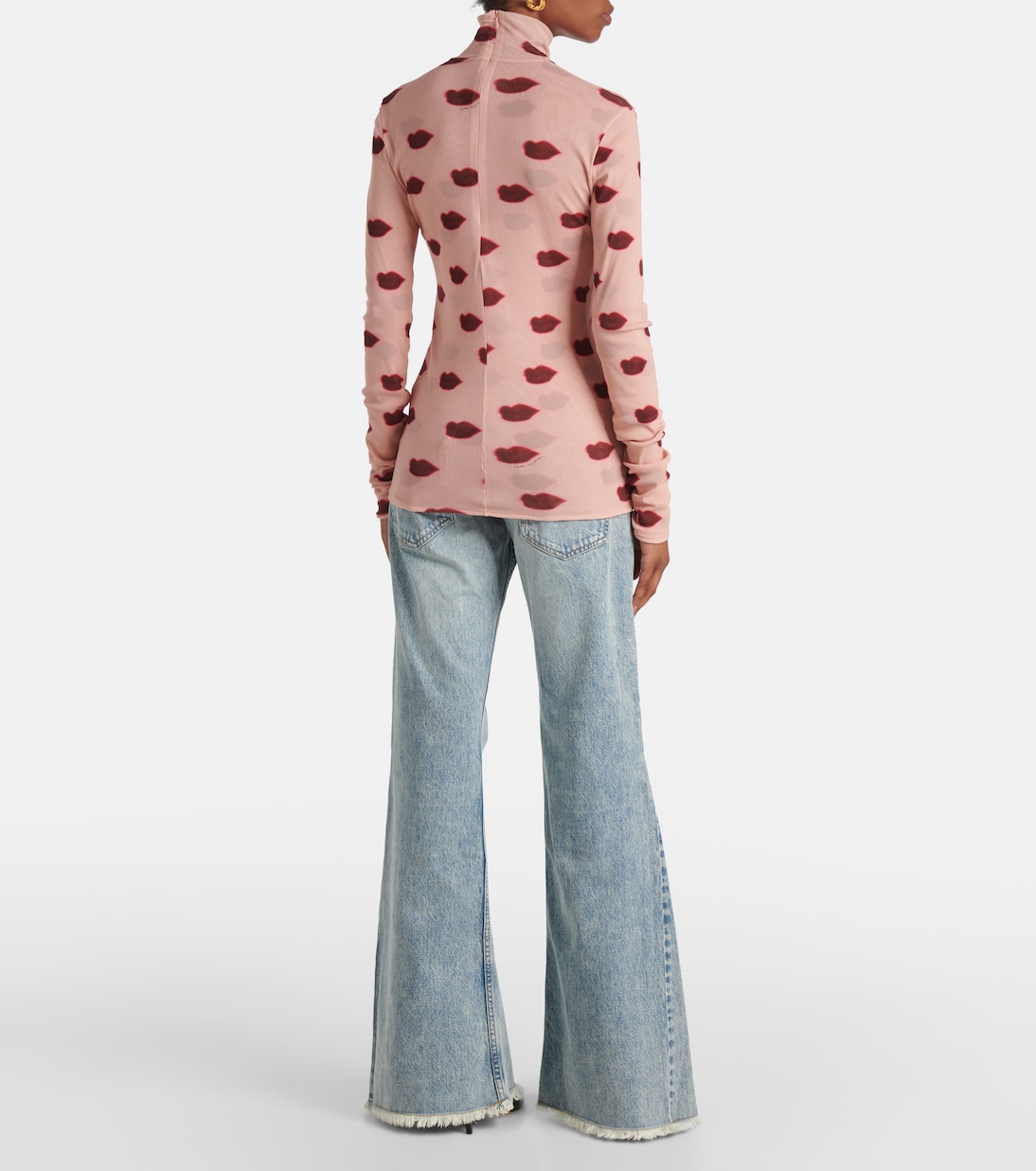 Bedrucktes Top aus Baumwolle | Stella McCartney