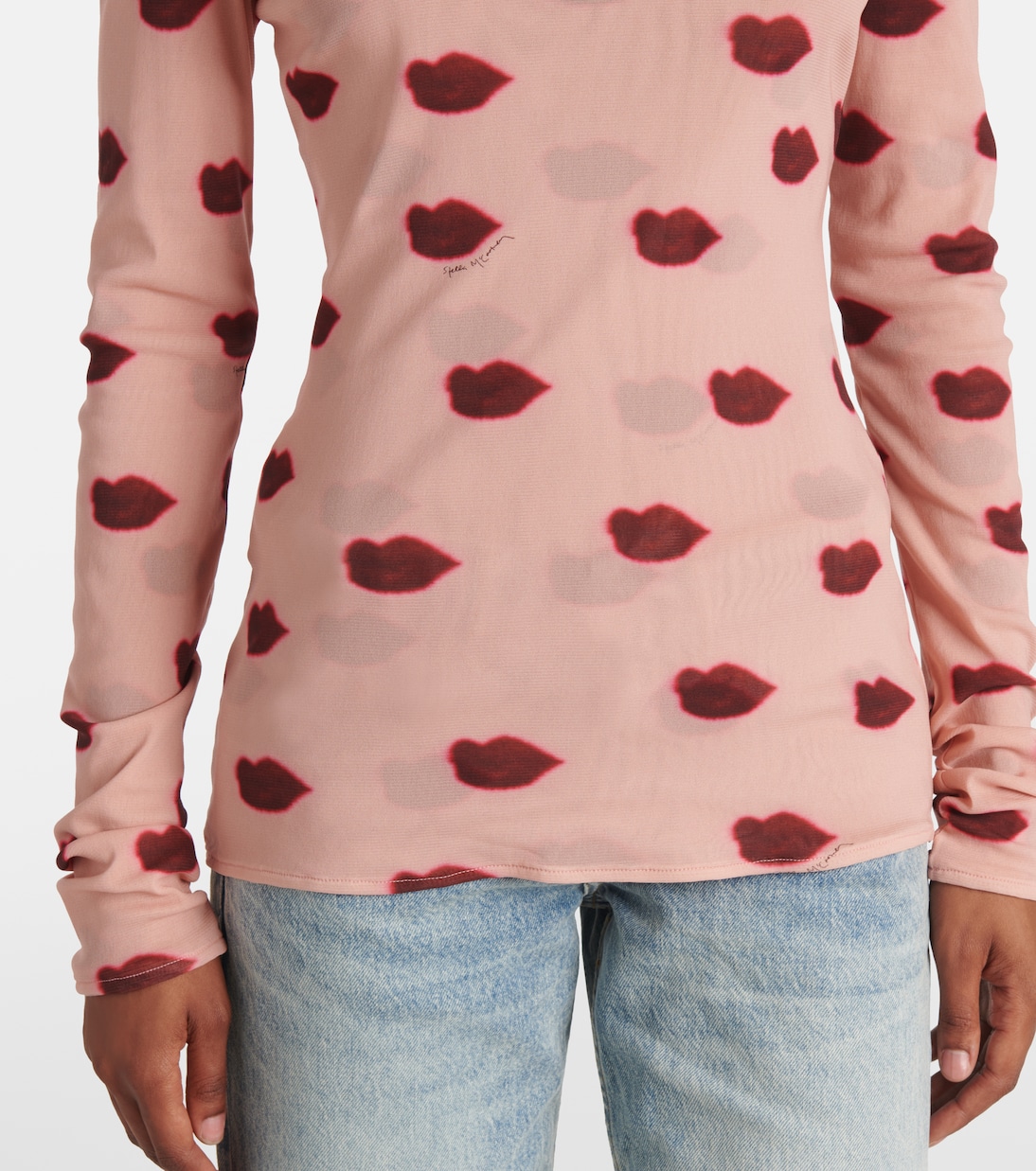 Bedrucktes Top aus Baumwolle | Stella McCartney